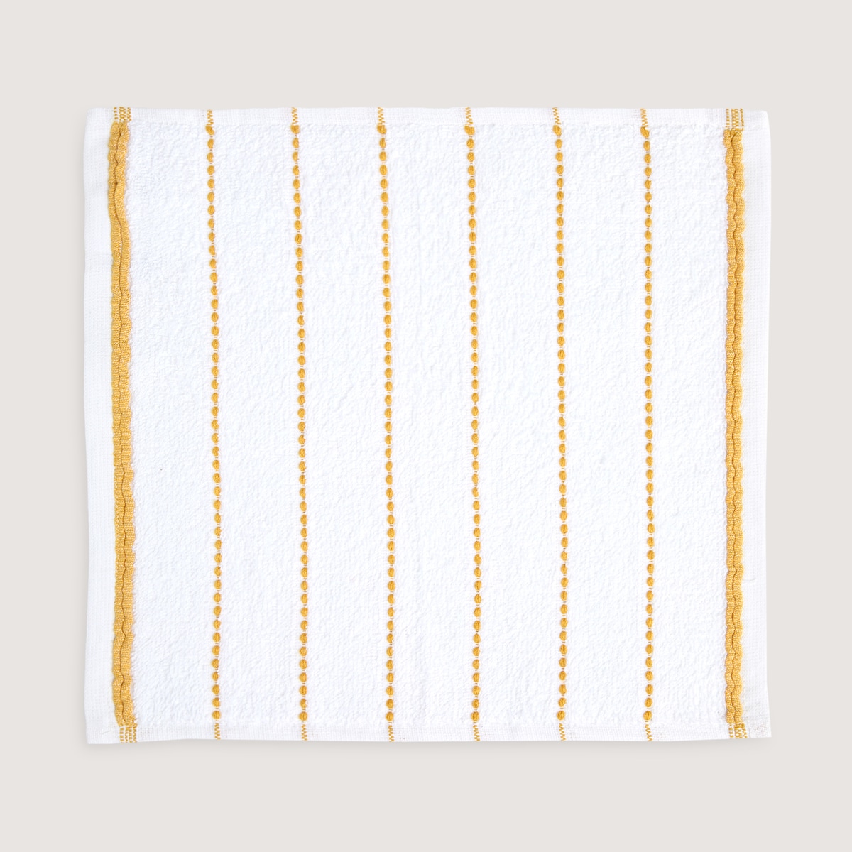 Juego de 6 toallas algodón 450 gr/m2 Islandia Basics El Corte Inglés Mostaza-5