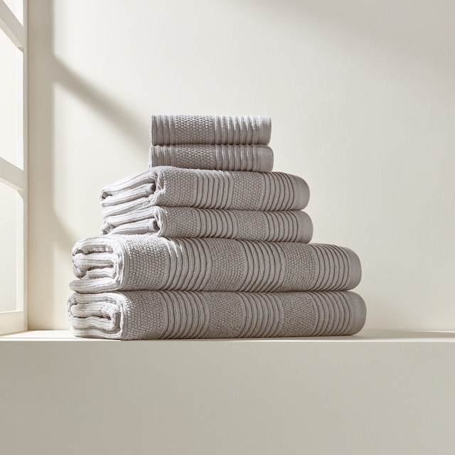 Imagen 0 de Juego de 6 toallas algodón 450 gr/m2 Cork Basics El Corte Inglés