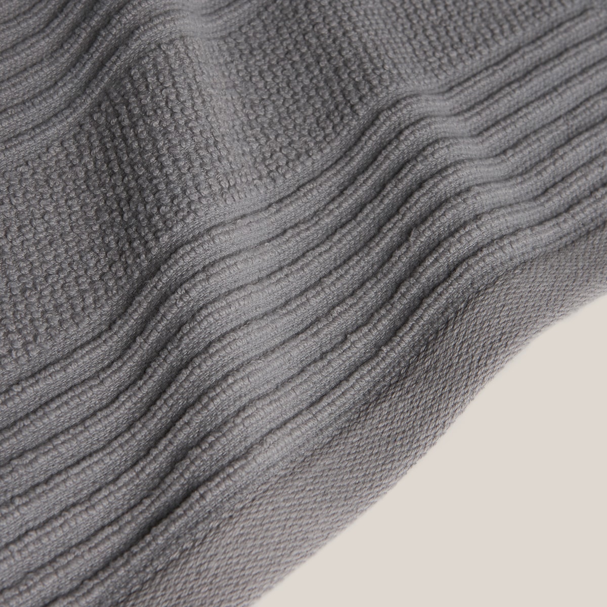 Juego de 6 toallas algodón 450 gr/m2 Cork Basics El Corte Inglés Gris-2