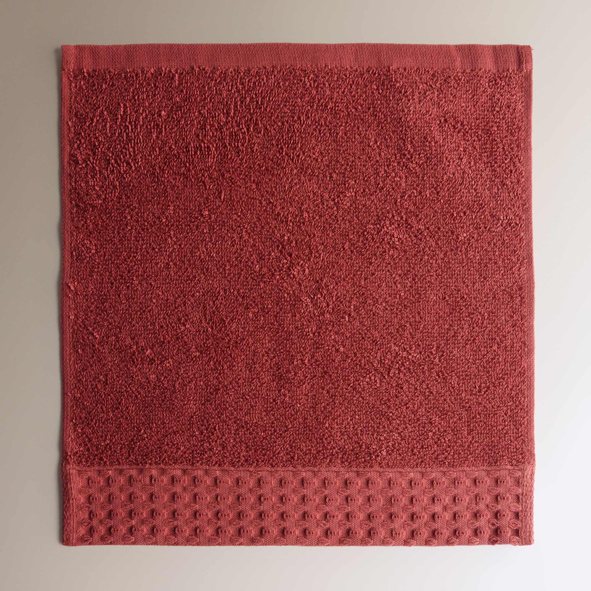 Juego de 6 toallas algodón 450 gr/m2 Frere Rosa-2