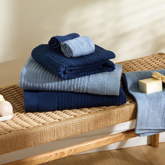 Imagen 0 de Juego de 6 toallas algodón 450 gr/m2 Amberes