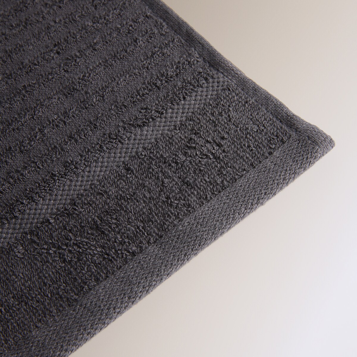 Juego de 6 toallas algodón 450 gr/m2 Amberes.. Gris-3