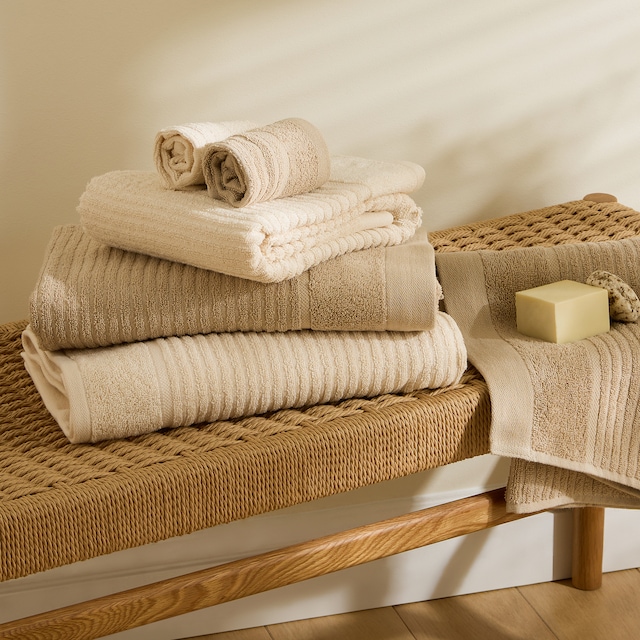 Imagen 0 de Juego de 6 toallas algodón 450 gr/m2 Amberes