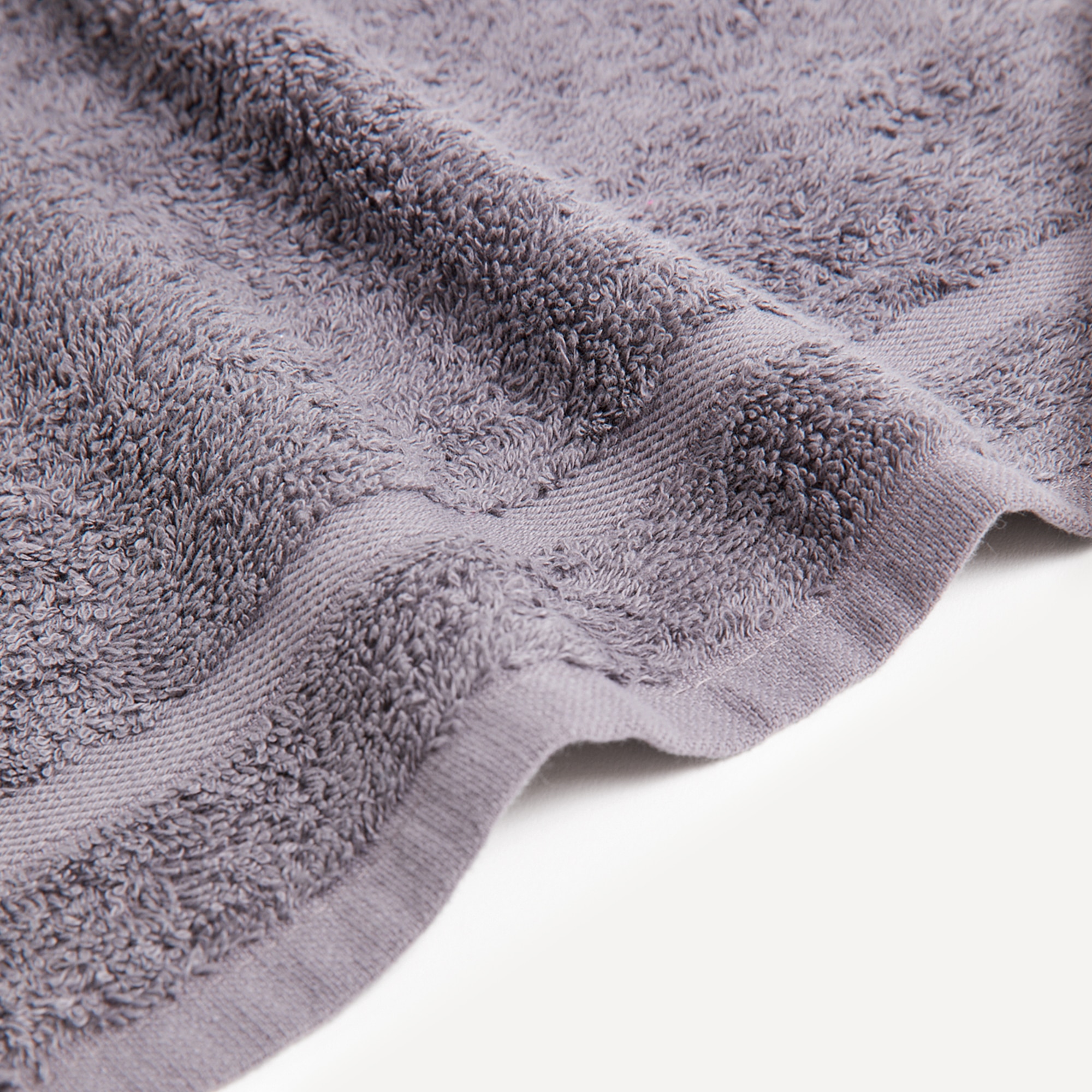 Toalla de baño algodón 450 gr/m2 Zafiro Basics El Corte Inglés Gris-2