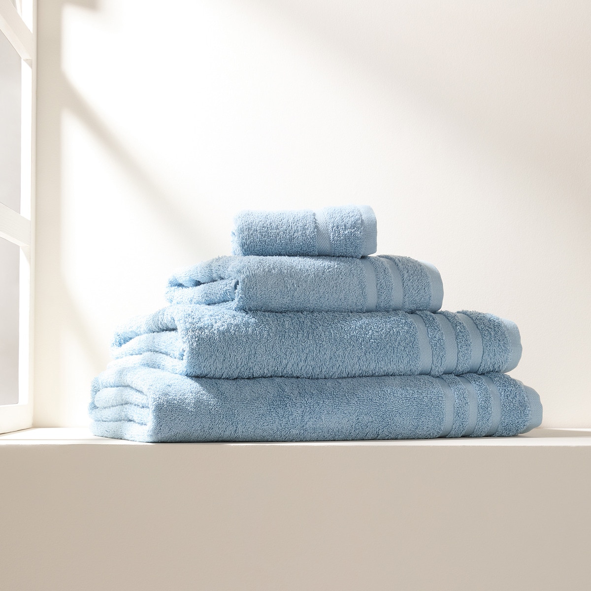 Imagen 0 de Toalla de baño algodón 450 gr/m2 Zafiro Basics El Corte Inglés