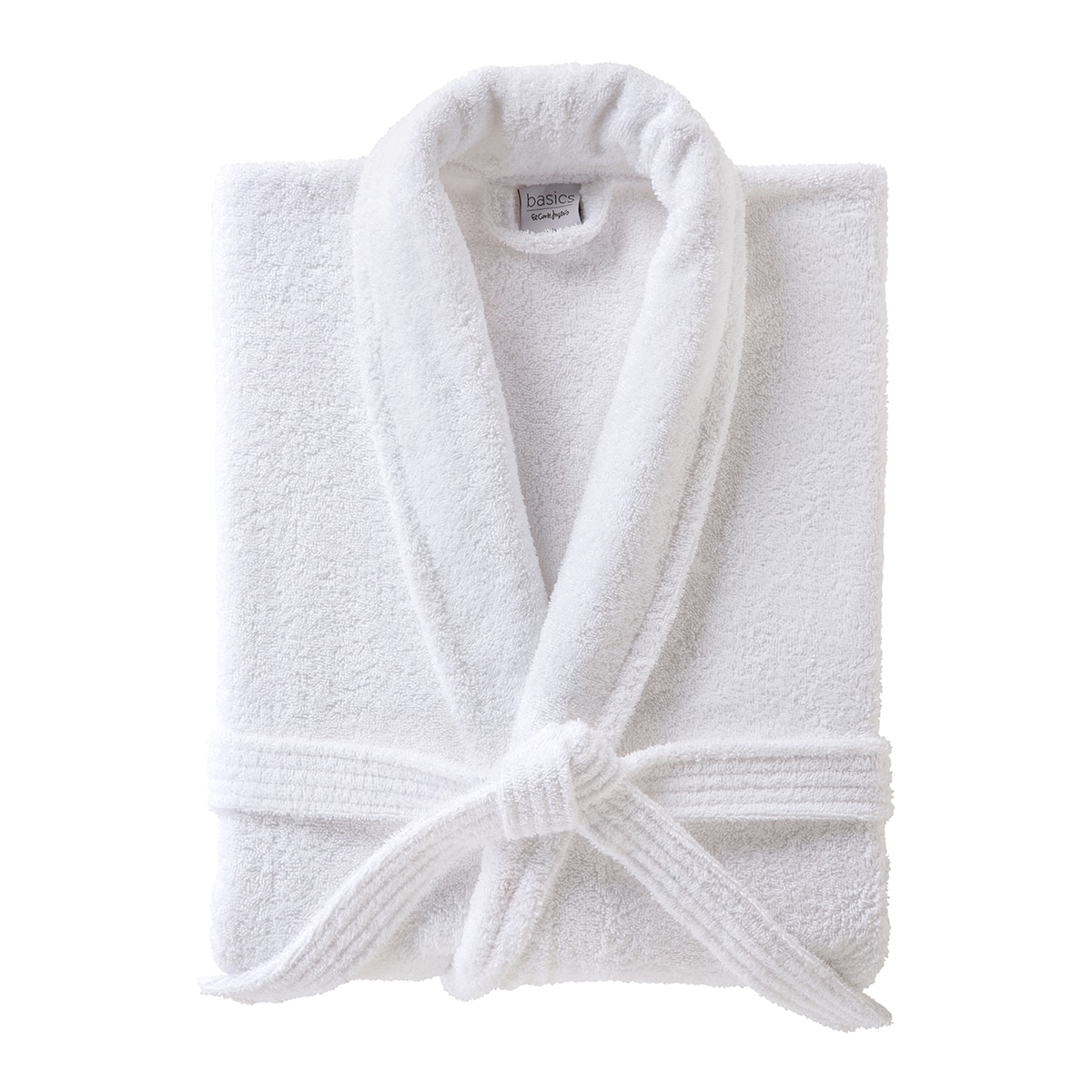 Albornoz algodón 380 gr/m2 Zafiro Basics El Corte Inglés Blanco-2