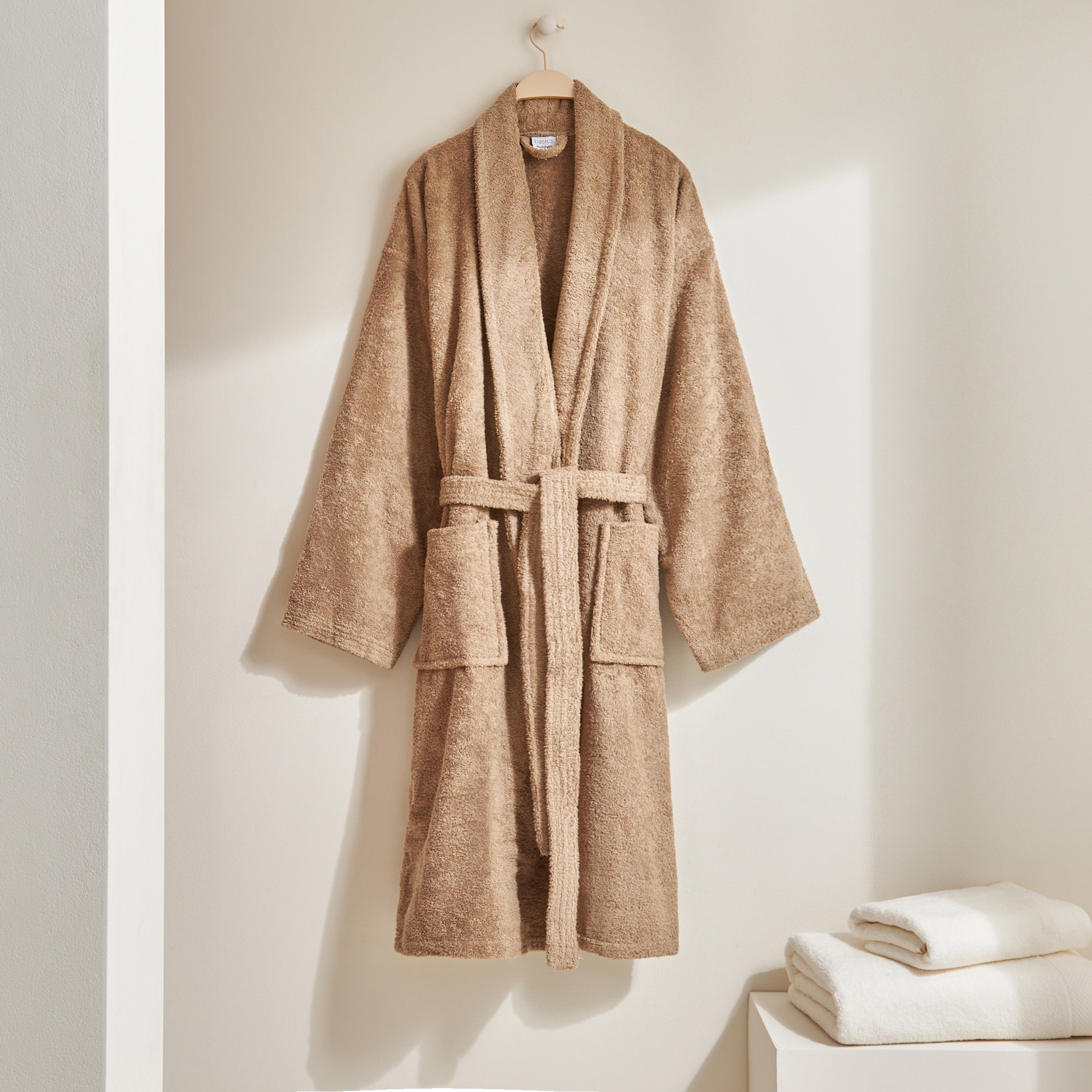 Imagen 0 de Albornoz algodón 380 gr/m2 Zafiro Basics El Corte Inglés