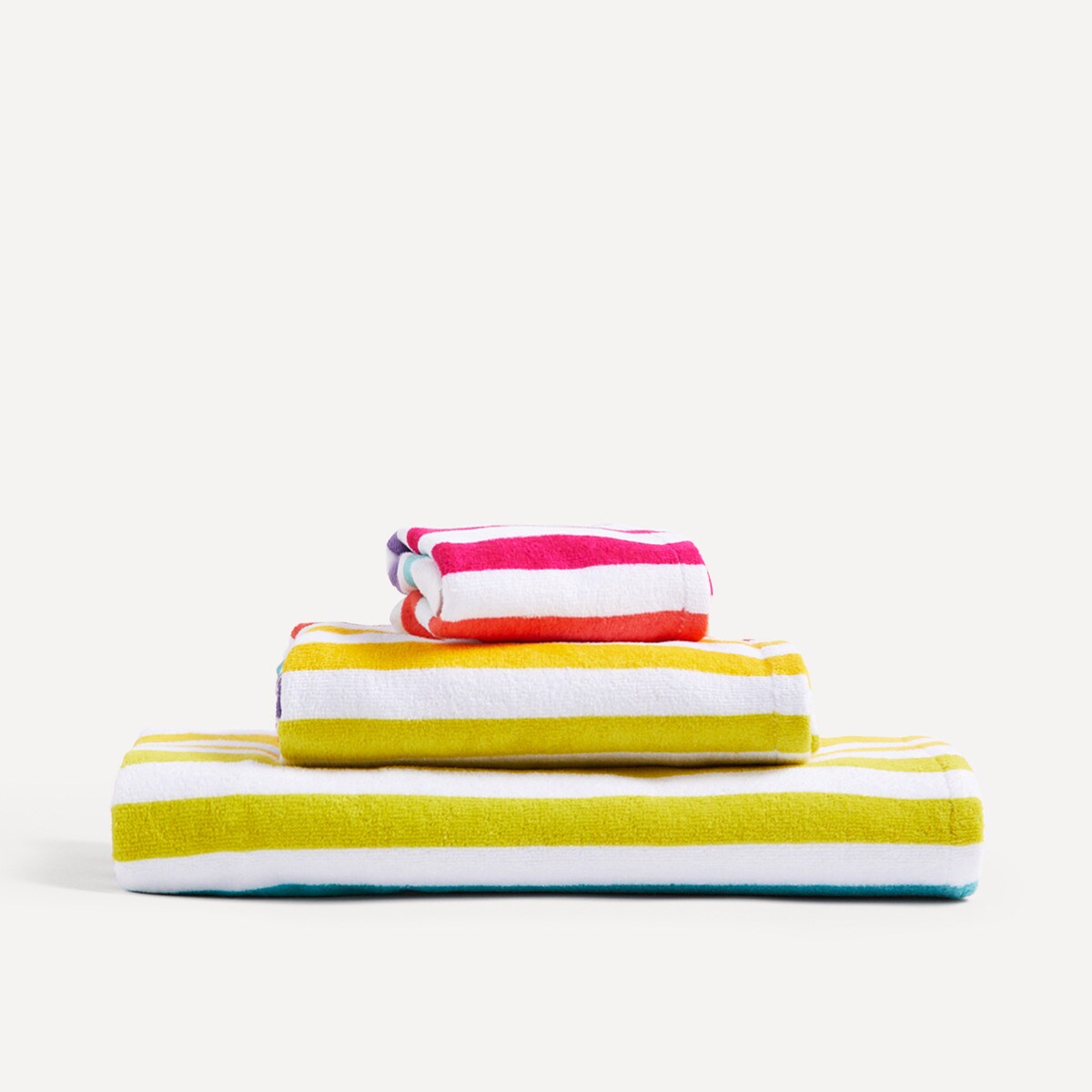 Toalla de baño infantil algodón 360 gr/m2 Rainbow Basics El Corte inglés Multicolor-5