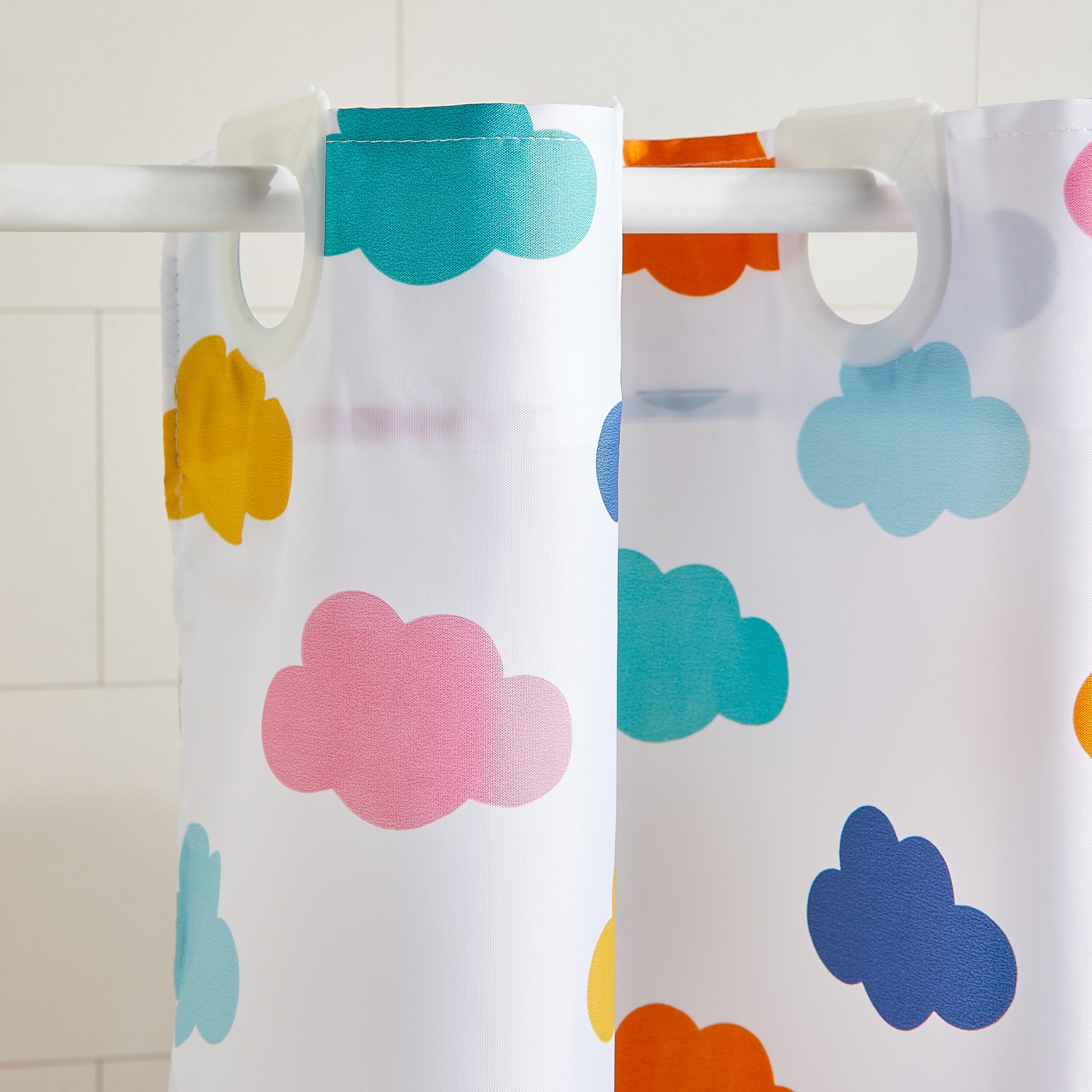 Cortina de baño infantil Cloud 22 Basics El Corte Inglés Multicolor-4