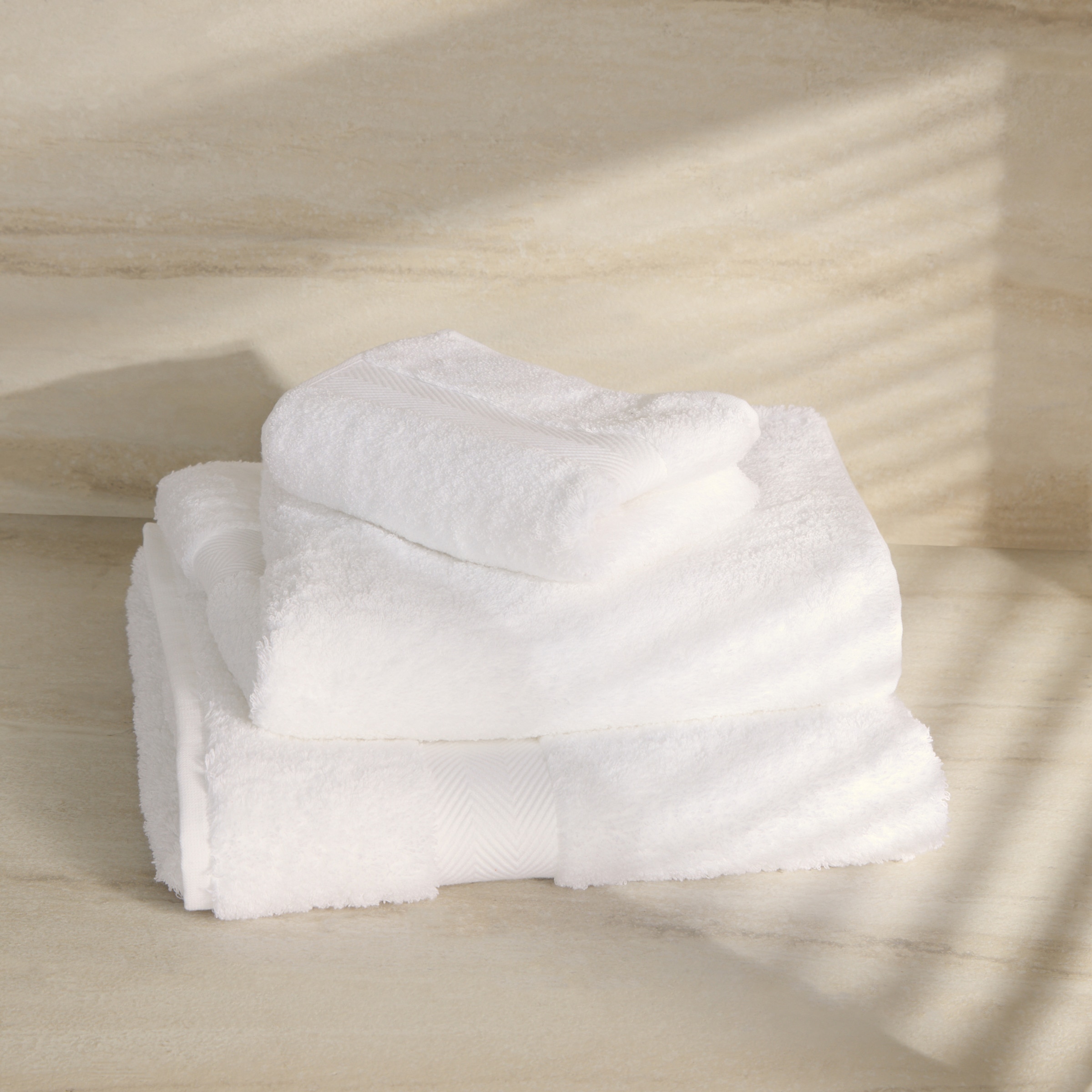 Toalla de baño algodón 700 gr/m2 Supima 25 - Blanco Tocador Blanco-1