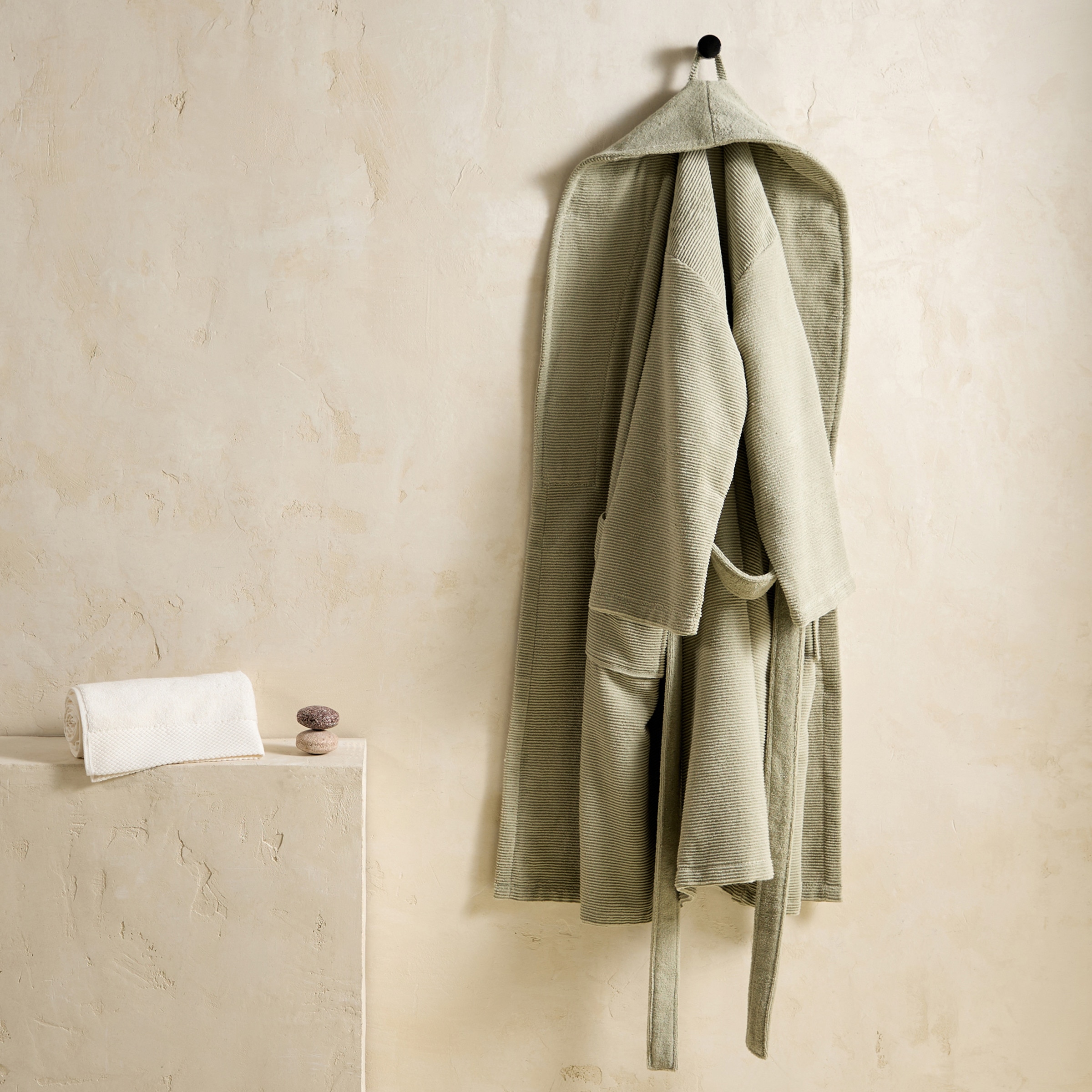 Roupão de Algodão 350 g/m2 Cozy Verde-1