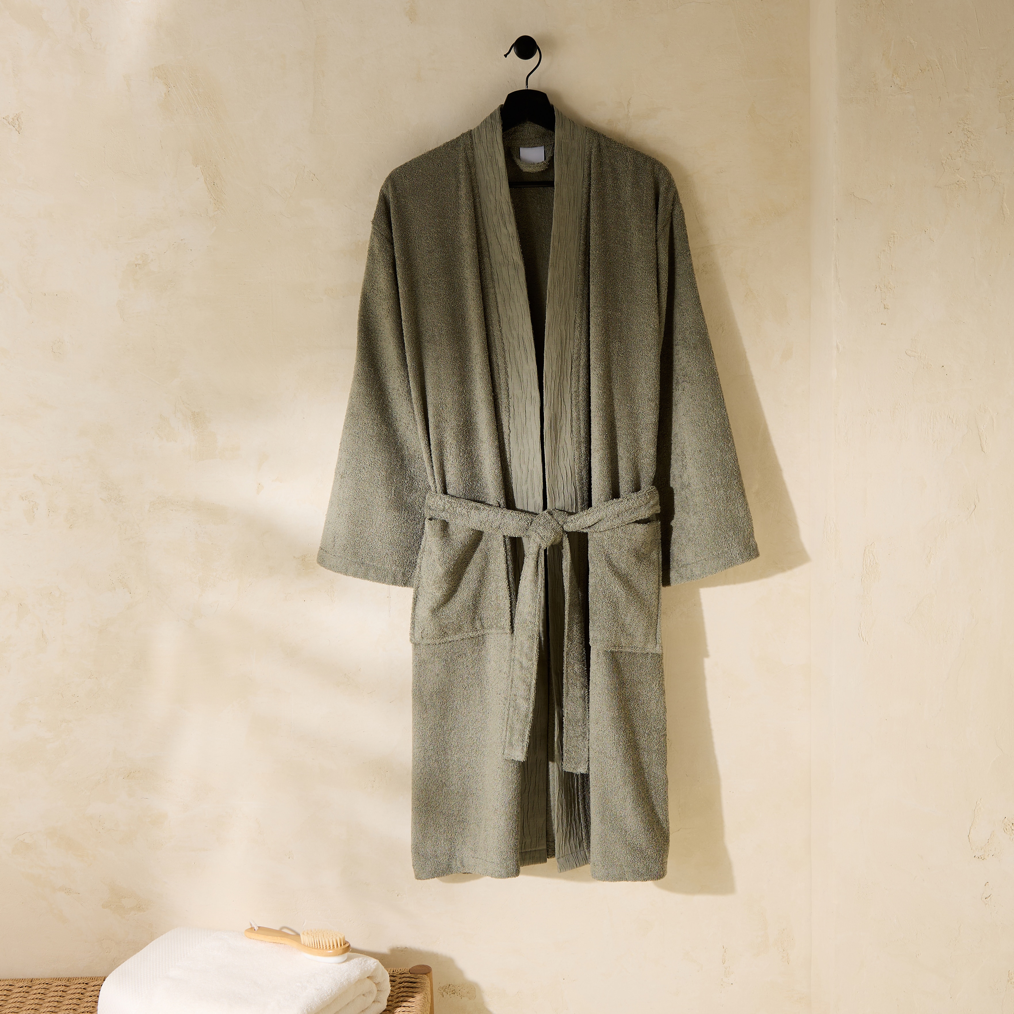 Roupão de Algodão 380 g/m2 Cedar Verde-1