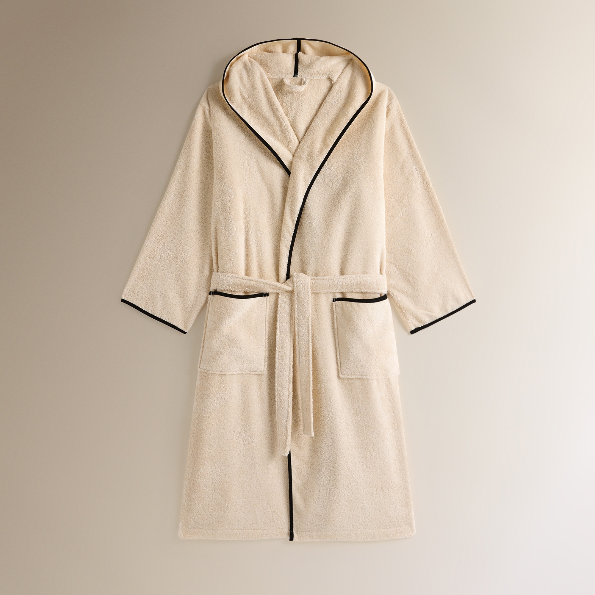 Roupão de Algodão 320 g/m2 Filo Bege-2