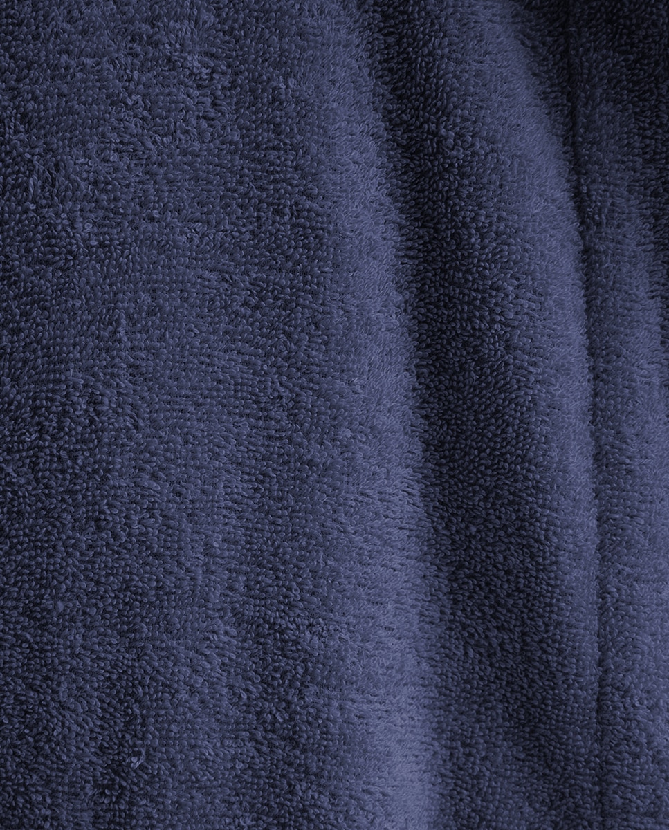 Albornoz algodón 380 gr/m2 58 - Gris S-M Gris-3