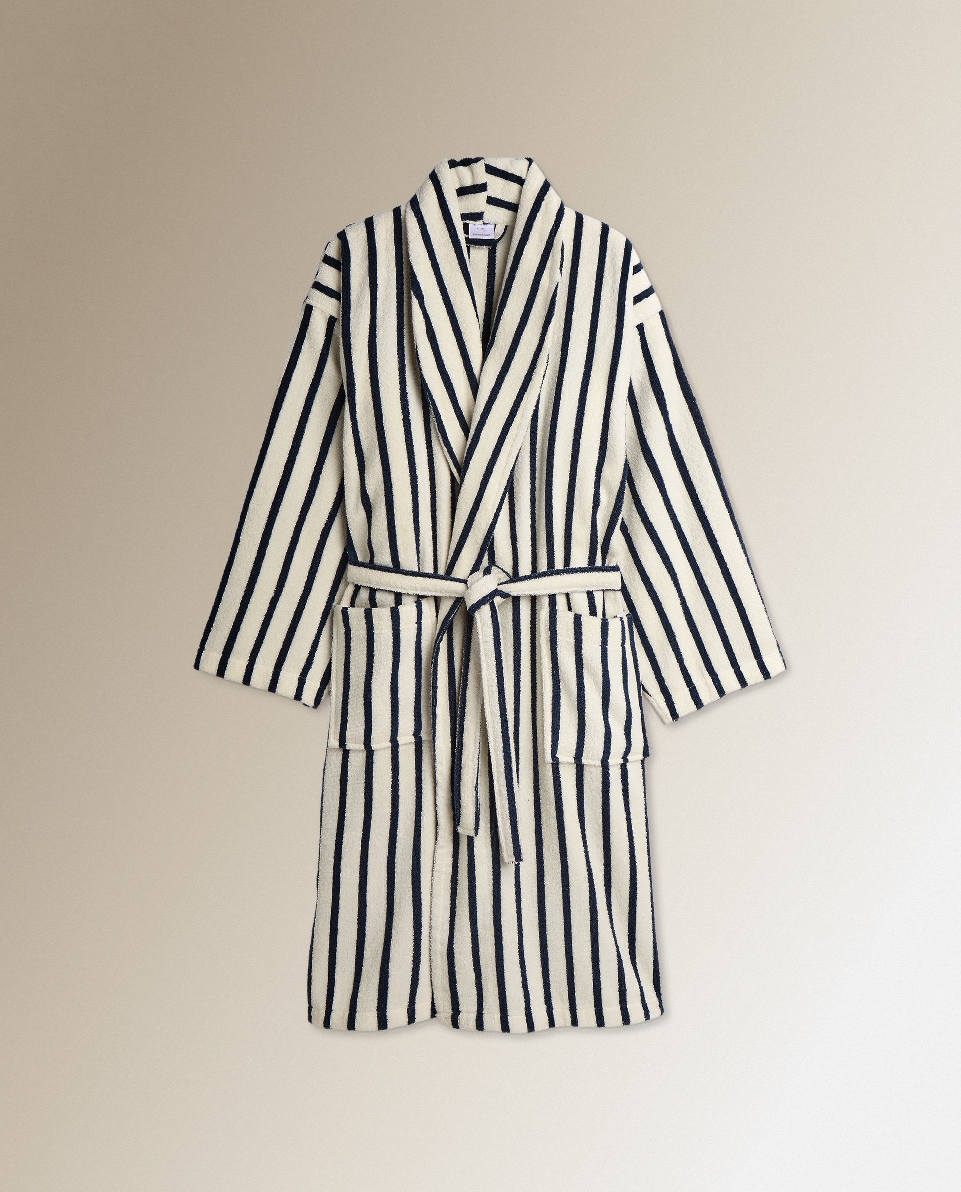 Albornoz con capucha algodón 380 gr/m2 Dalaida - Navy S-M Navy-2