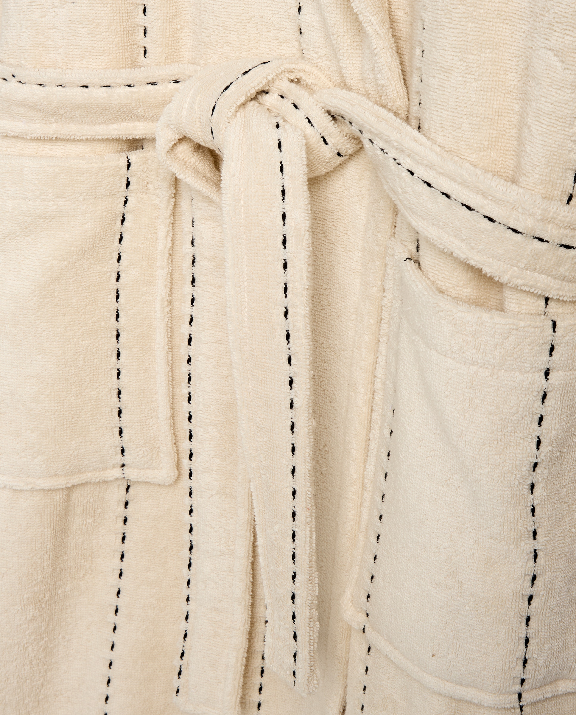 Albornoz kimono algodón 400 gr/m2 Gehry - Beige S-M Beige-3