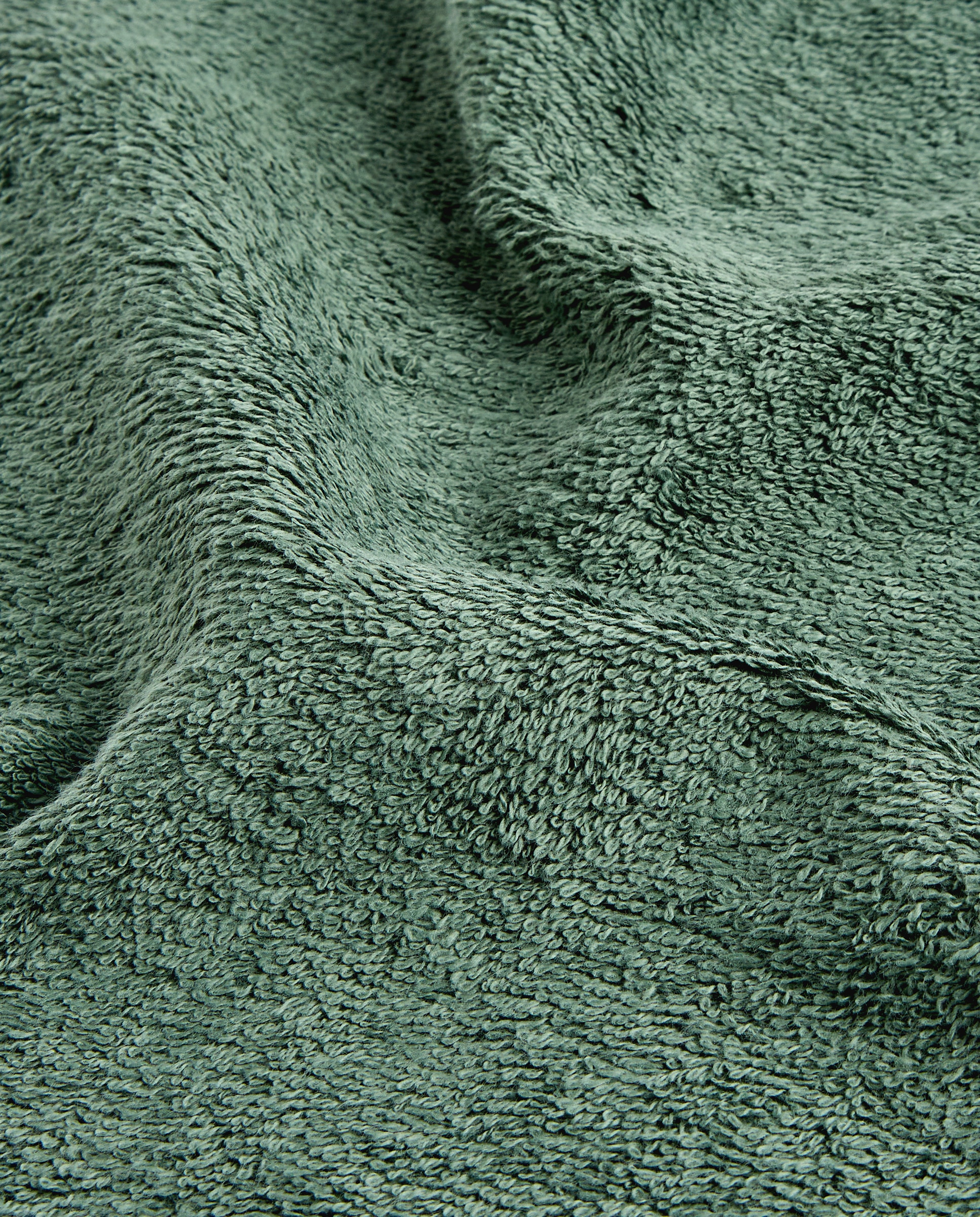 Conjunto de 4 Toalhas de Bidé e Cesta de Algodão 500 g/m2 Guest Verde-4