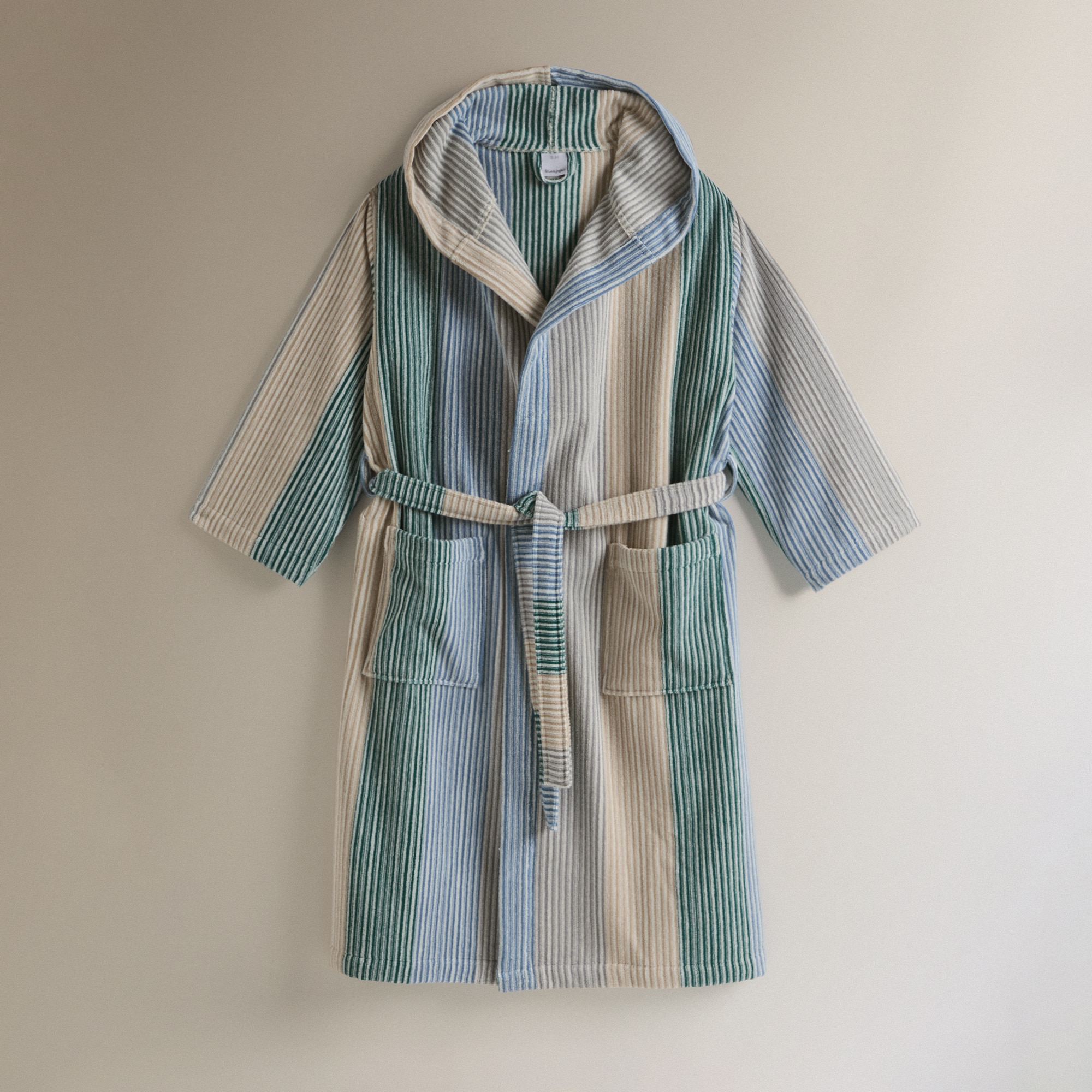 Roupão de Algodão 400 g/m2 Mali Azul-2