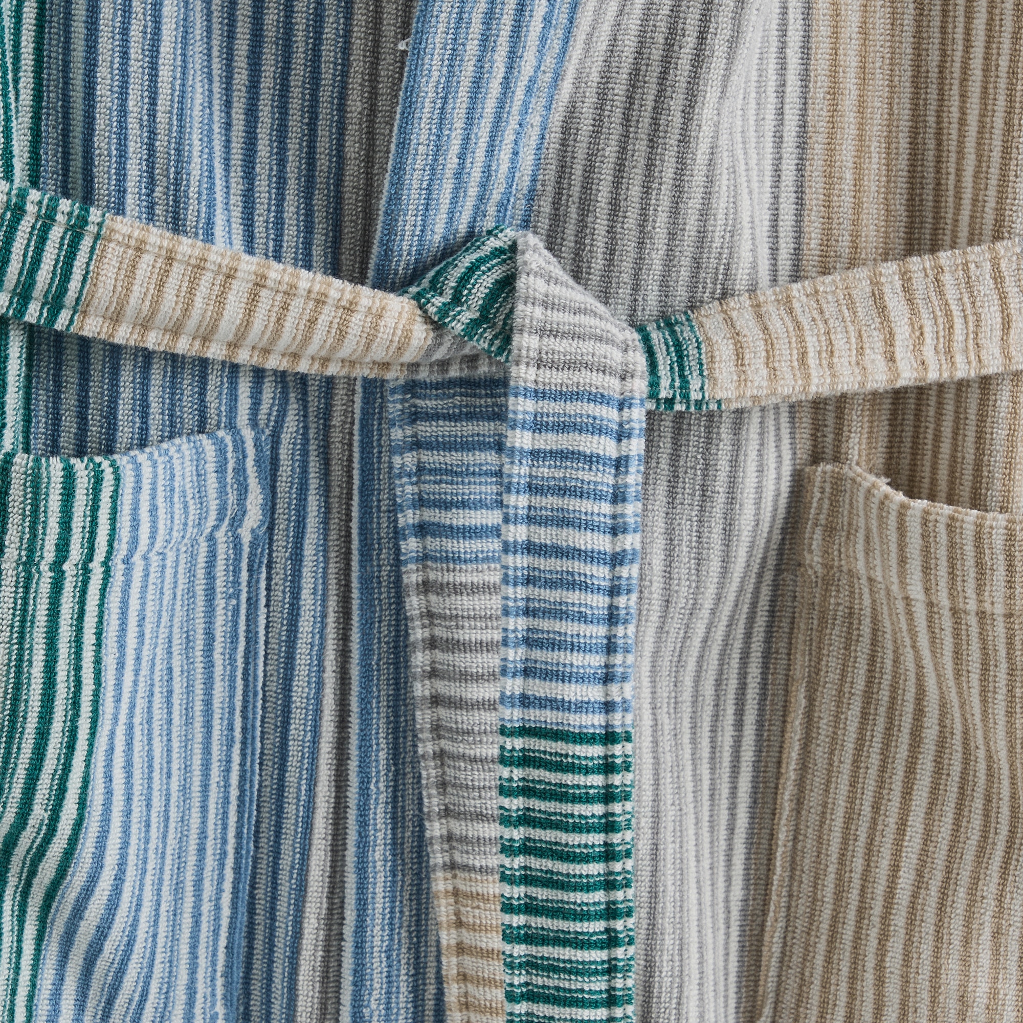 Roupão de Algodão 400 g/m2 Mali Azul-3