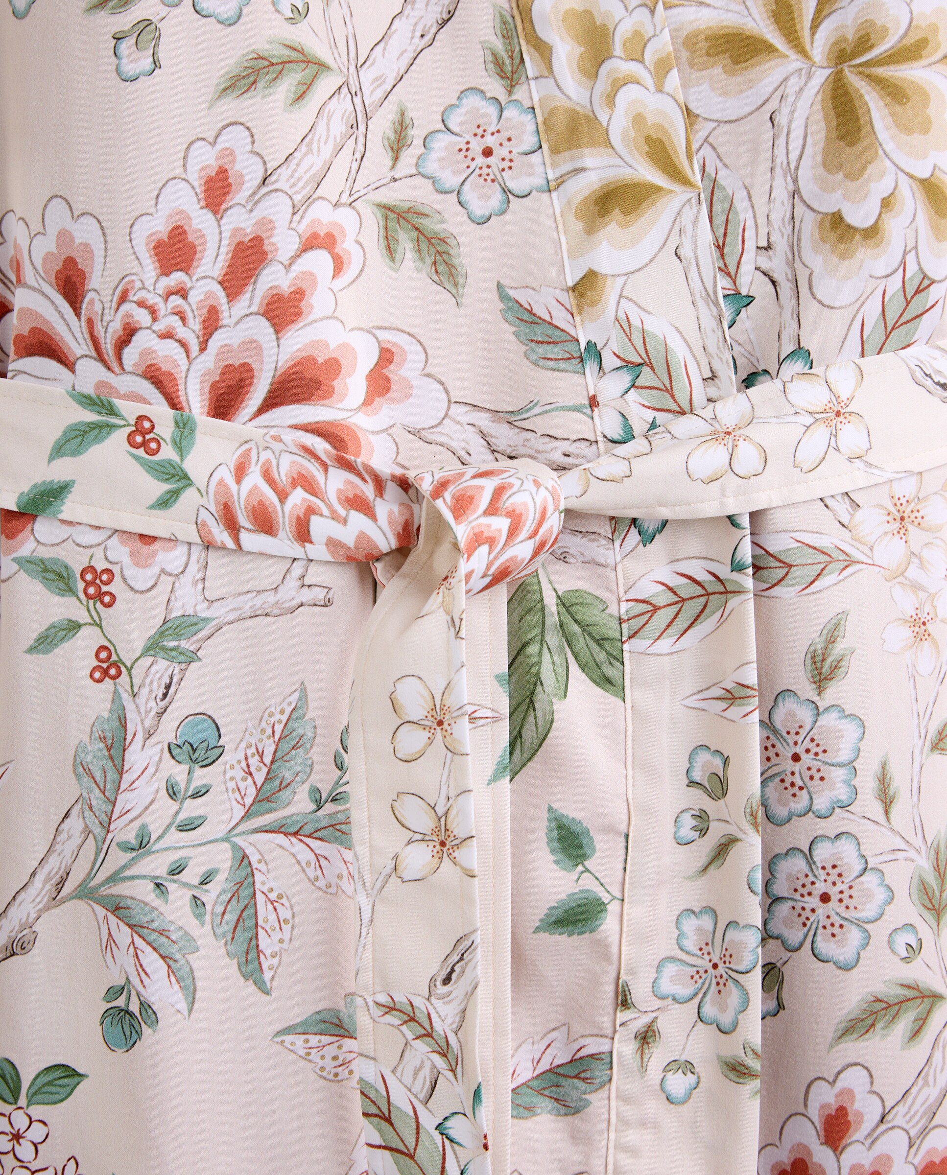 Roupão Tipo Kimono de Algodão 300 g/m2 Eiren Coral-3