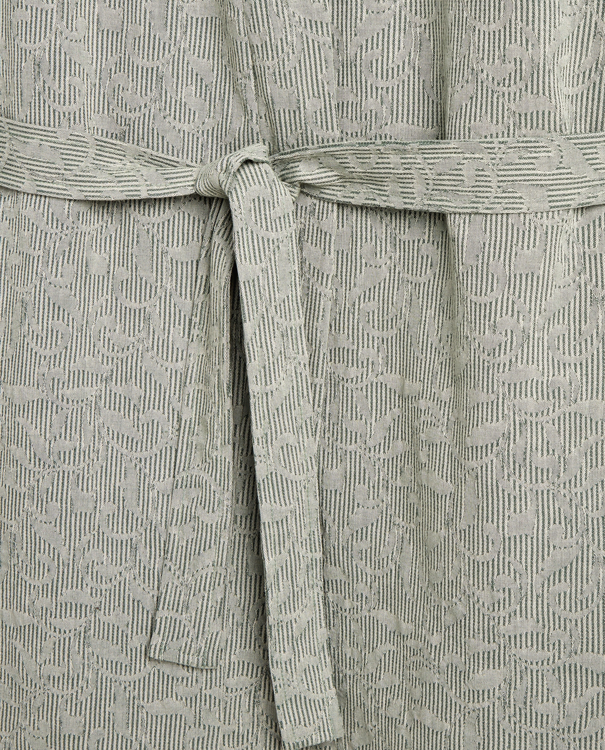 Roupão Tipo Kimono de Algodão 525 g/m2 Gardenia Verde-3
