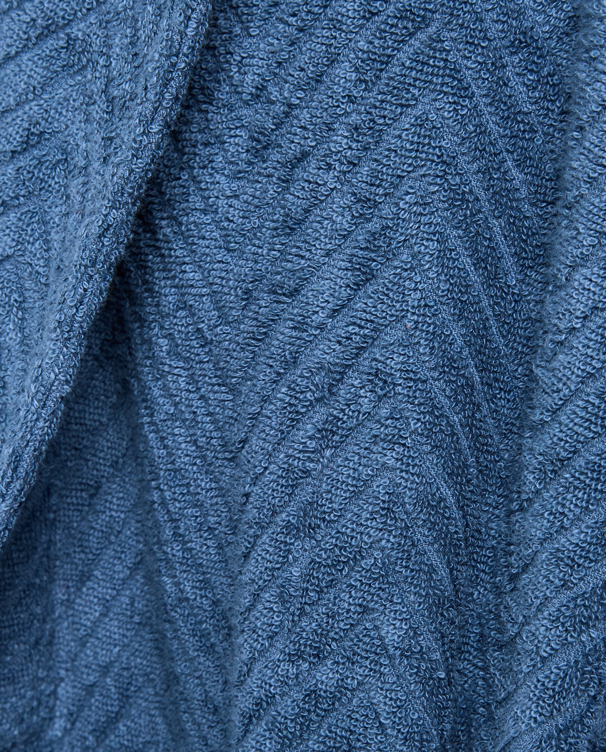 Albornoz kimono algodón 380 gr/m2 Amalfi - Azul S-M Azul-4