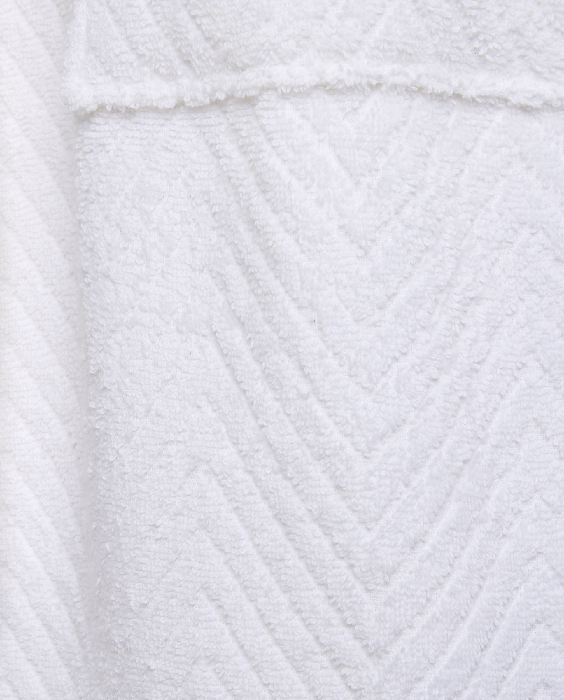 Albornoz kimono algodón 380 gr/m2 Amalfi - Blanco S-M Blanco-4