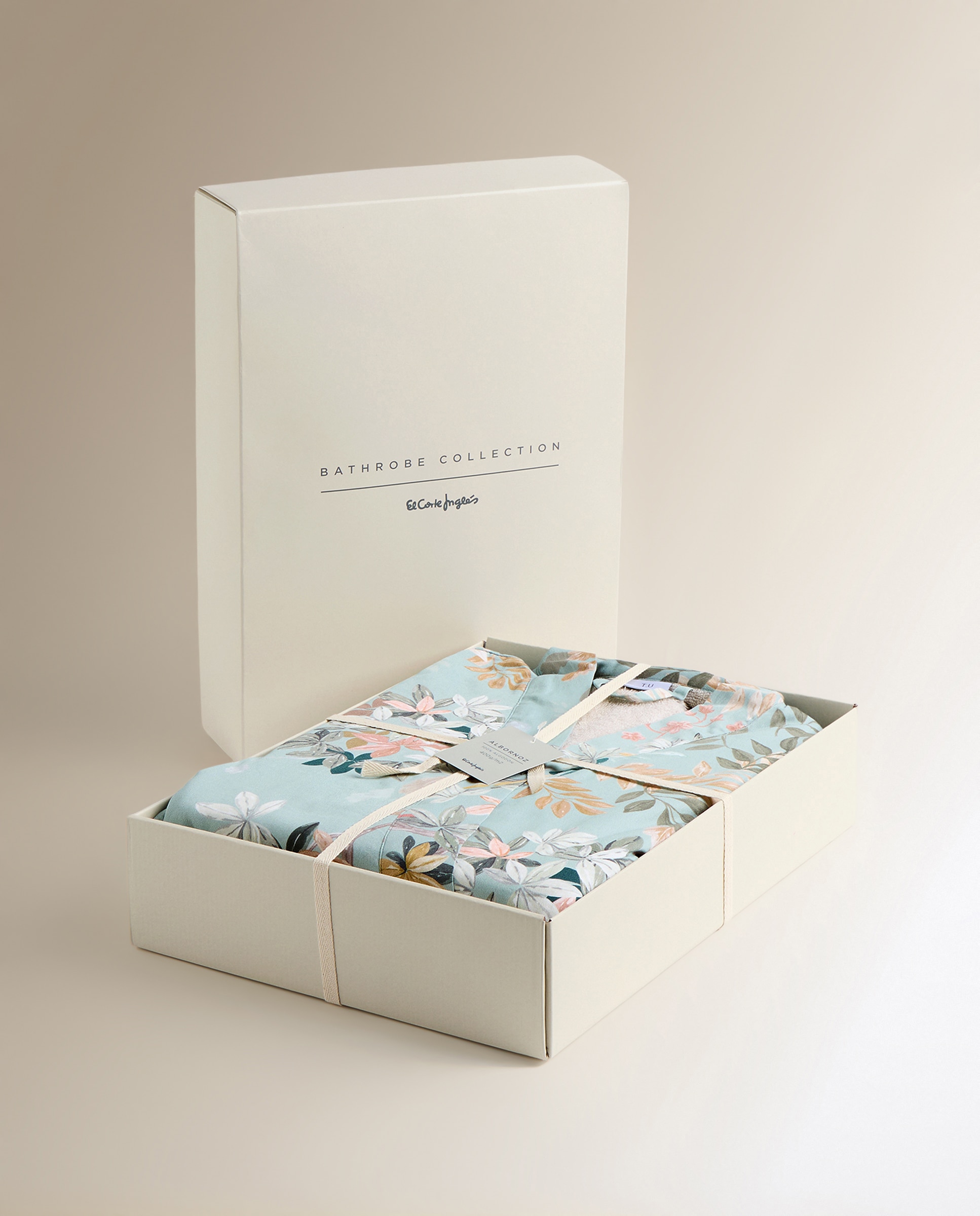 Albornoz kimono algodón 300 gr/m2 Oak - Verde Talla única Verde-5