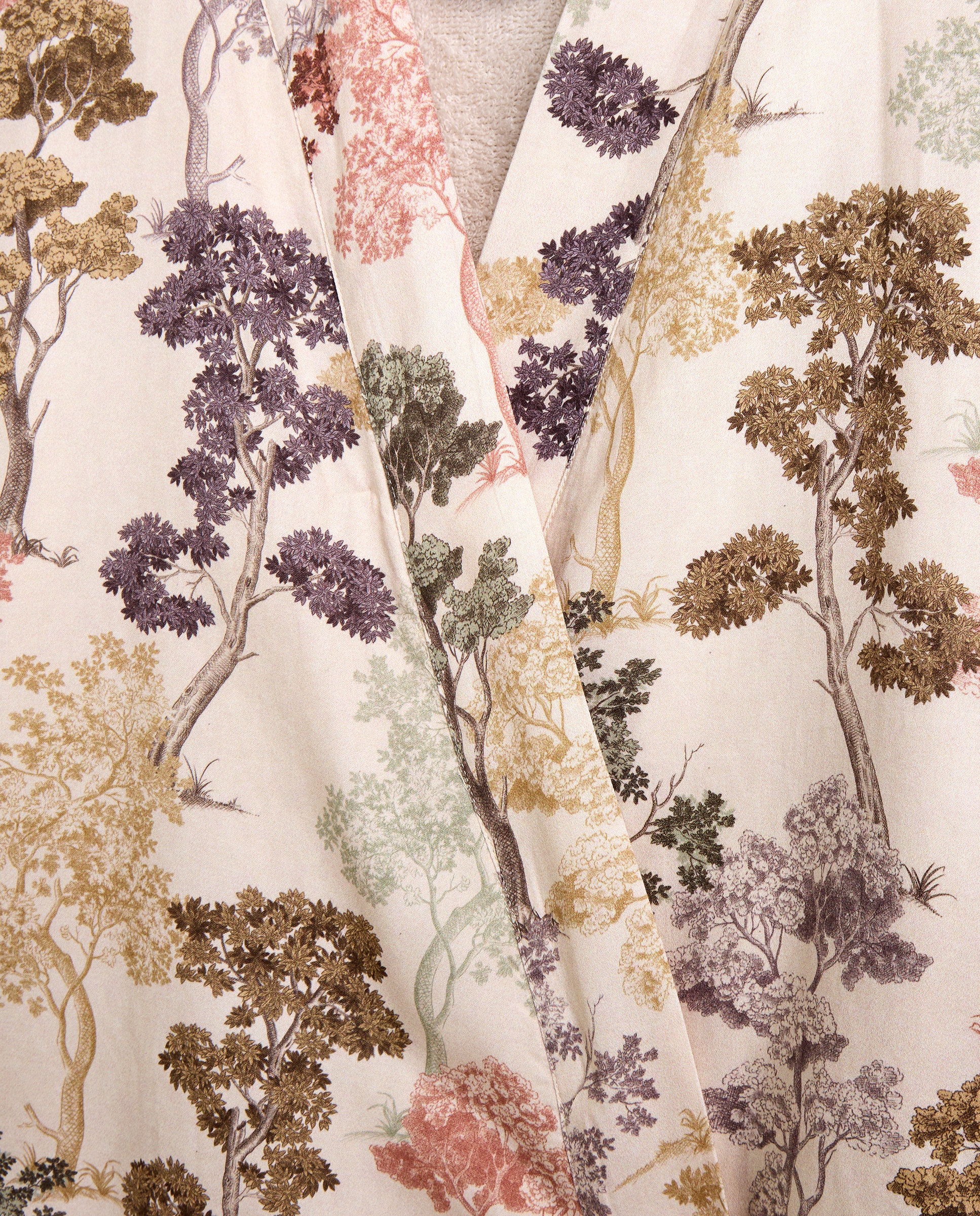 Albornoz kimono algodón 300 gr/m2 Mersey - Multicolor Talla única Multicolor-4