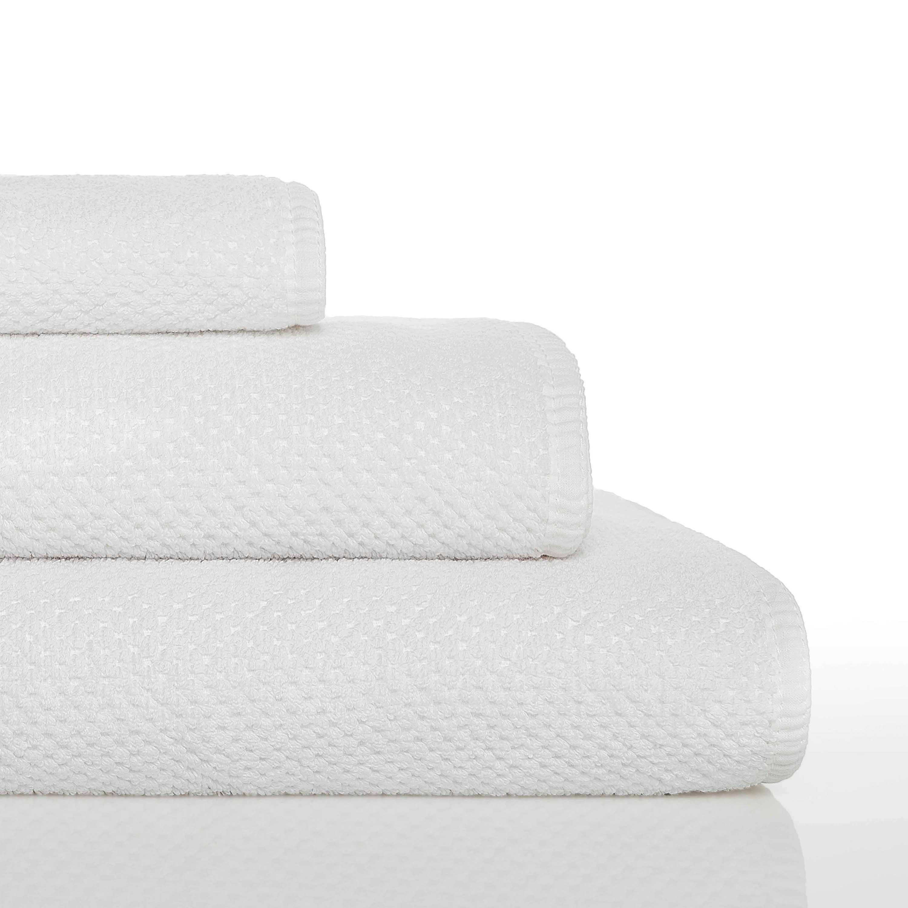 Toalla de baño algodón 550 gr/m2 Bee Waffle Graccioza - Blanco Ducha Blanco-2