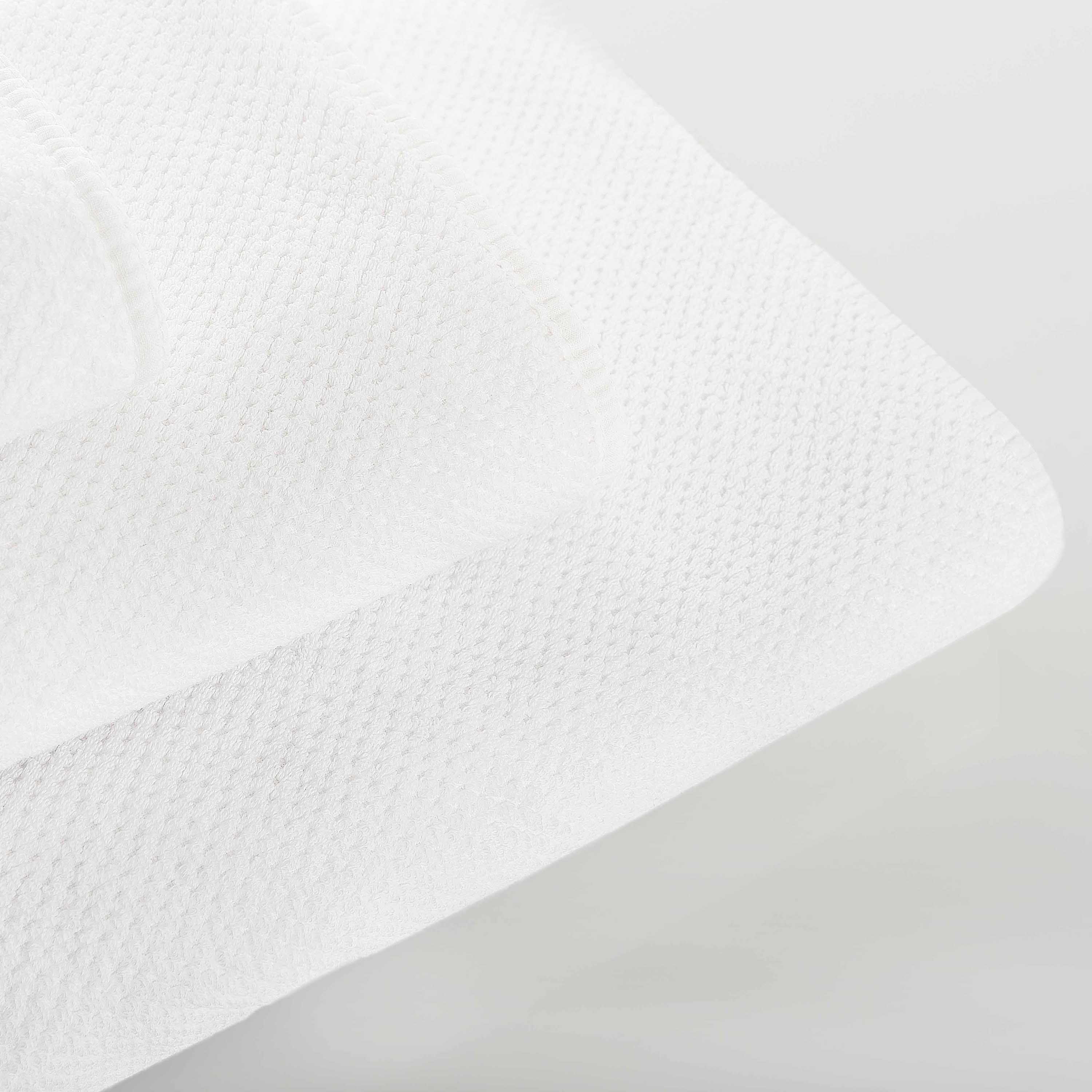 Toalla de baño algodón 550 gr/m2 Bee Waffle Graccioza - Blanco Ducha Blanco-3