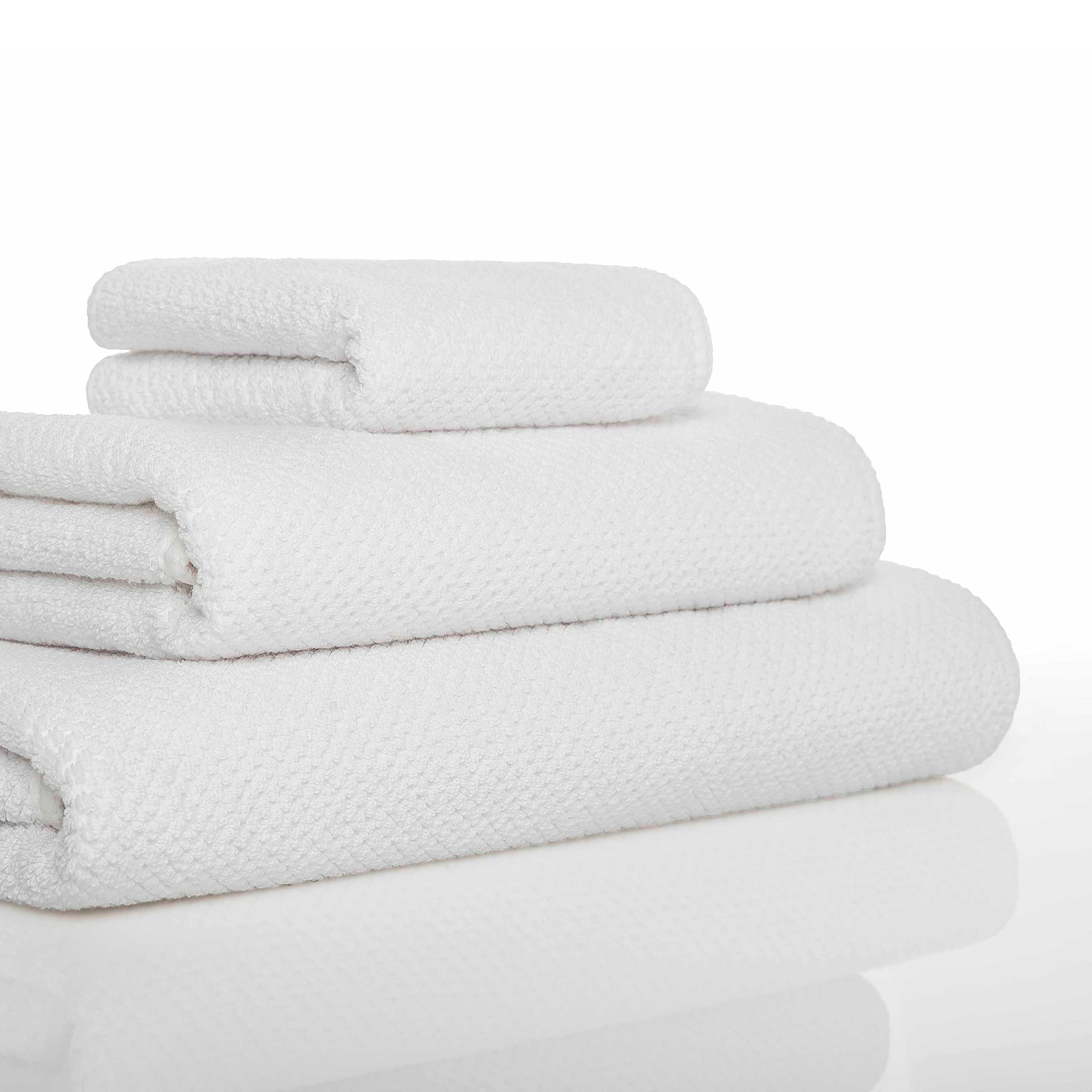 Toalla de baño algodón 550 gr/m2 Bee Waffle Graccioza - Blanco Ducha Blanco-4