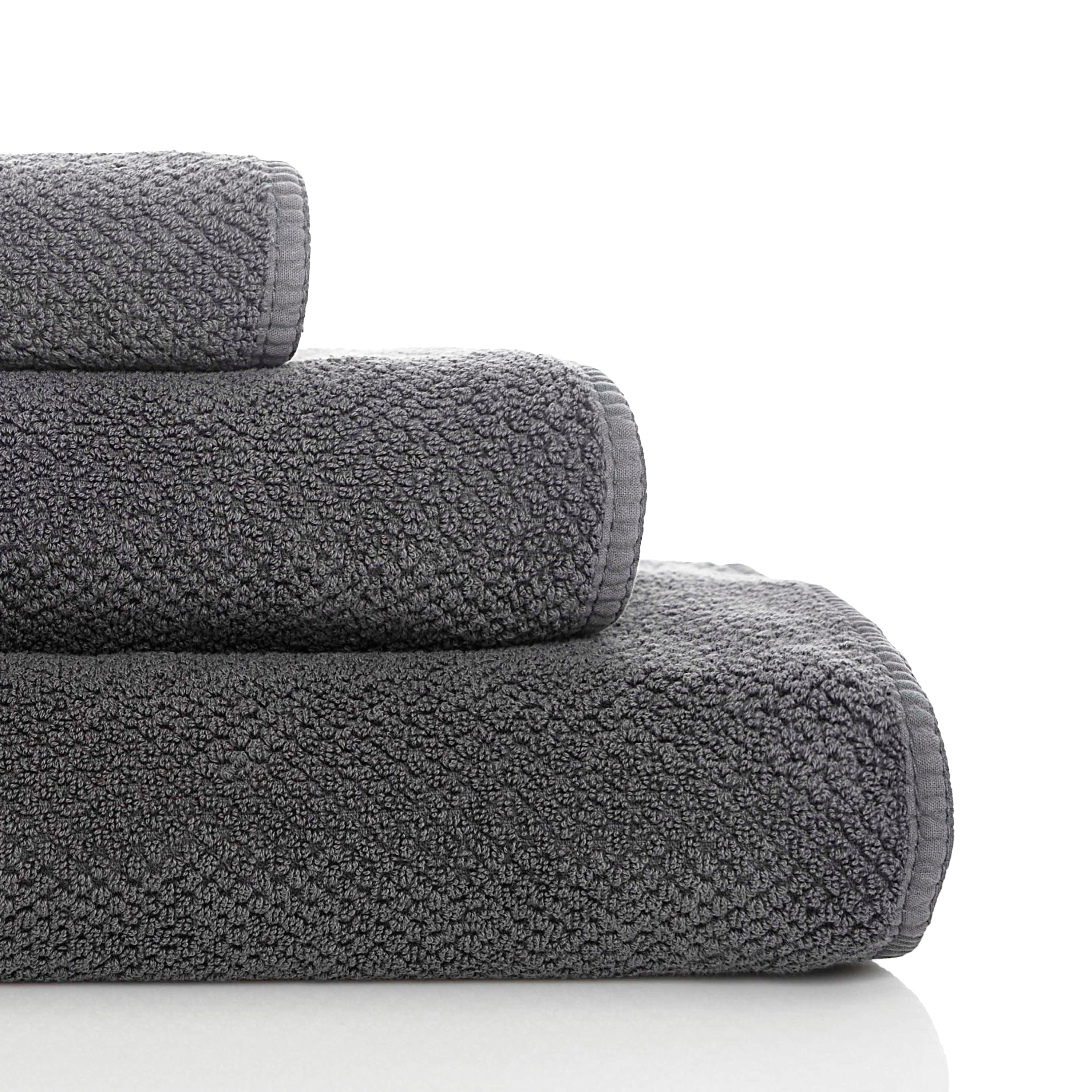 Toalla de baño algodón 550 gr/m2 Bee Waffle Graccioza - Gris Tocador Gris-2