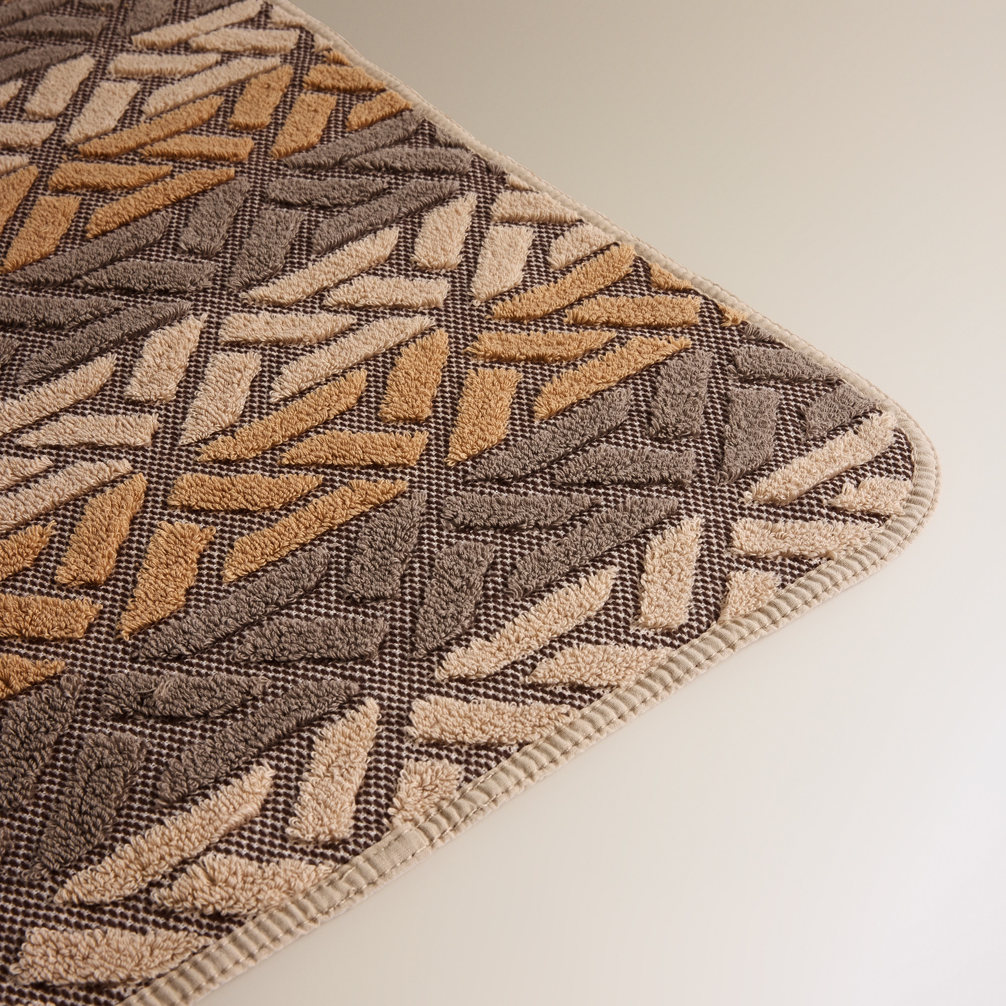 Toalha de banho de algodão penteado 650 g/m2 Dakar Bege-2