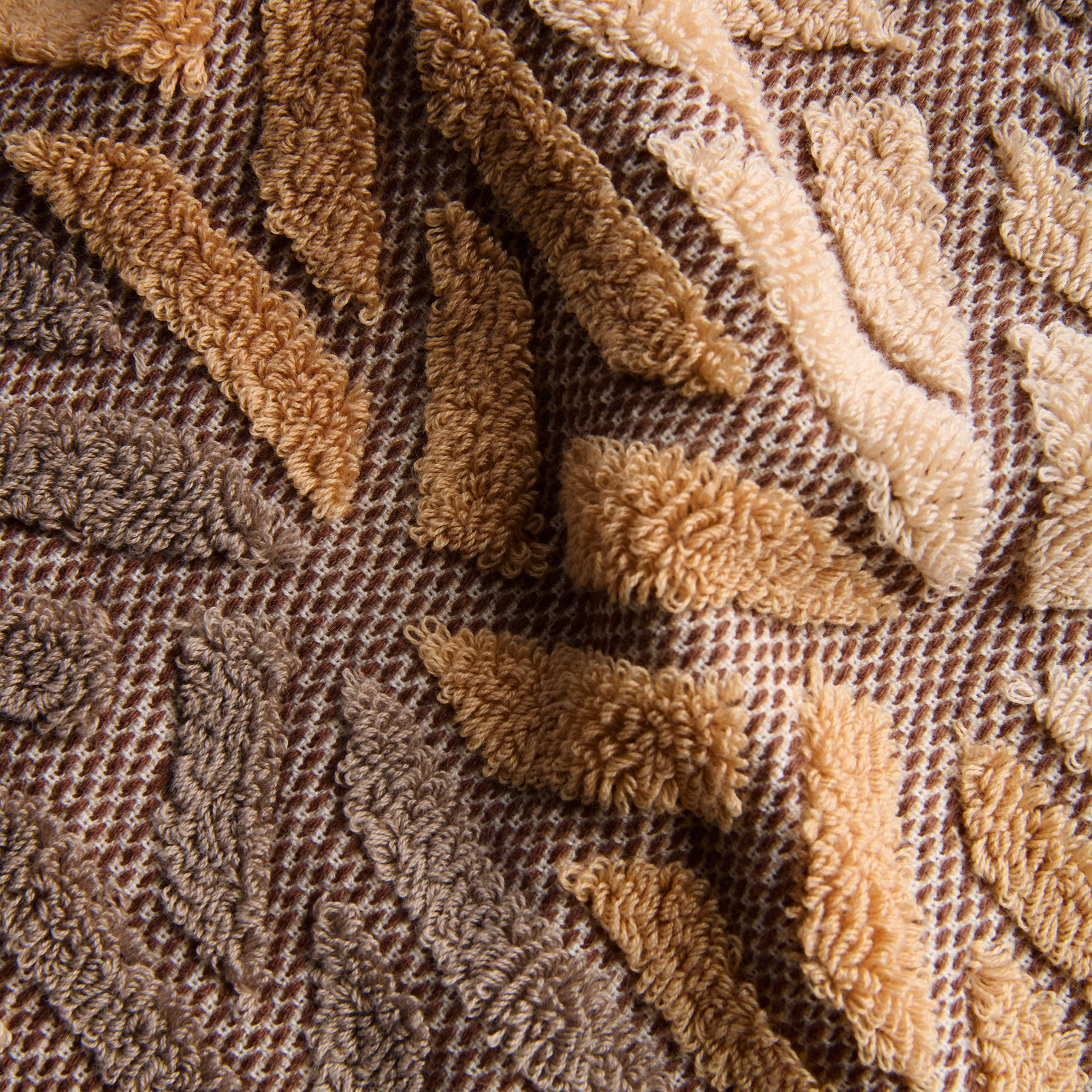 Toalha de banho de algodão penteado 650 g/m2 Dakar Bege-4