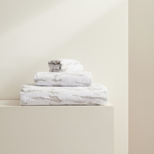 Toalla de baño algodón lino 600 gr/m2 Stratus Graccioza