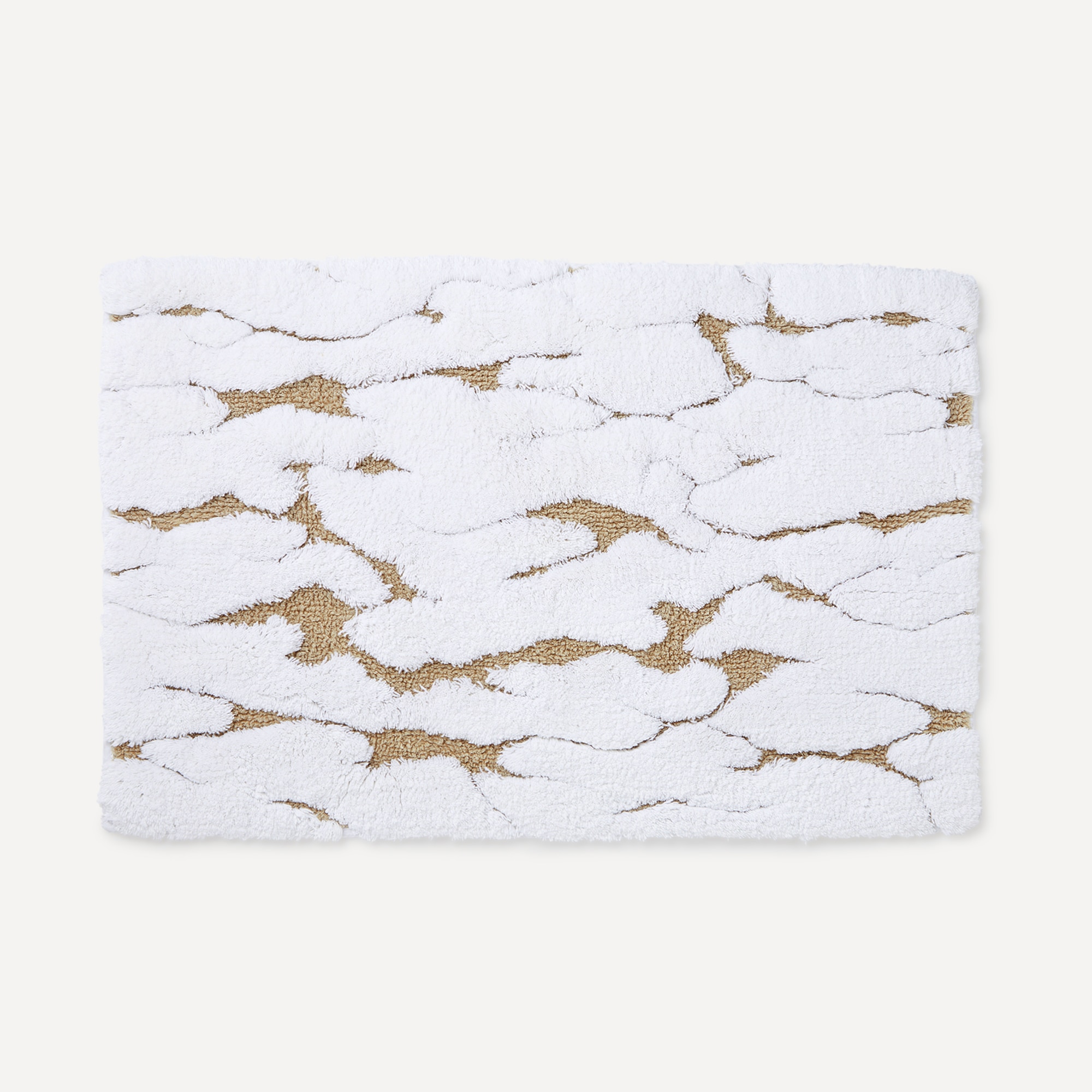 Alfombra de baño Stratus Graccioza - Blanco 50 x 80 cm Blanco-1