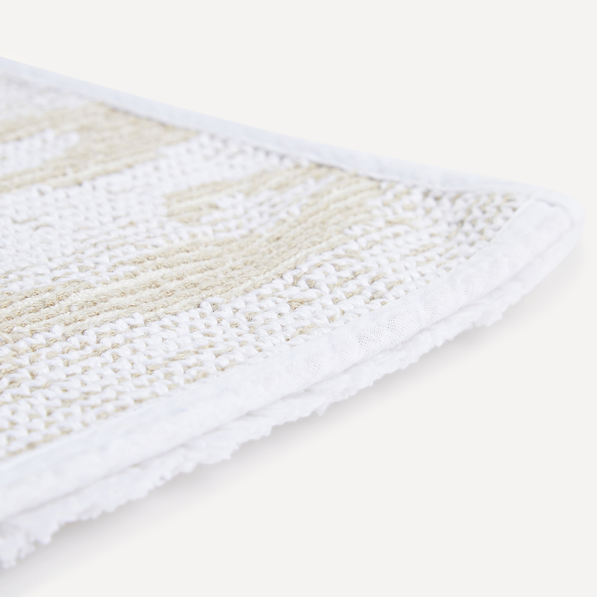 Alfombra de baño Stratus Graccioza - Blanco 50 x 80 cm Blanco-3
