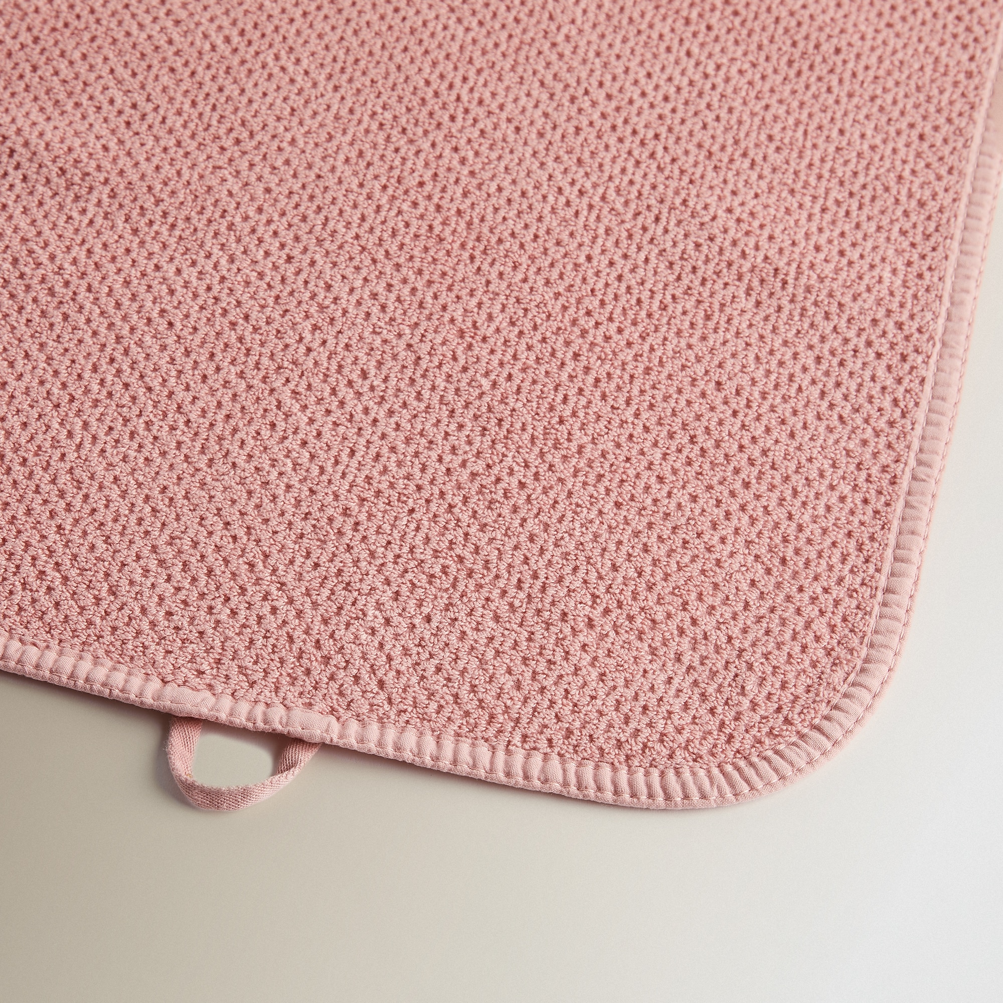 Toalla de baño algodón 550 gr/m2 Bee Waffle Graccioza - Rosa palo Tocador Rosa palo-3