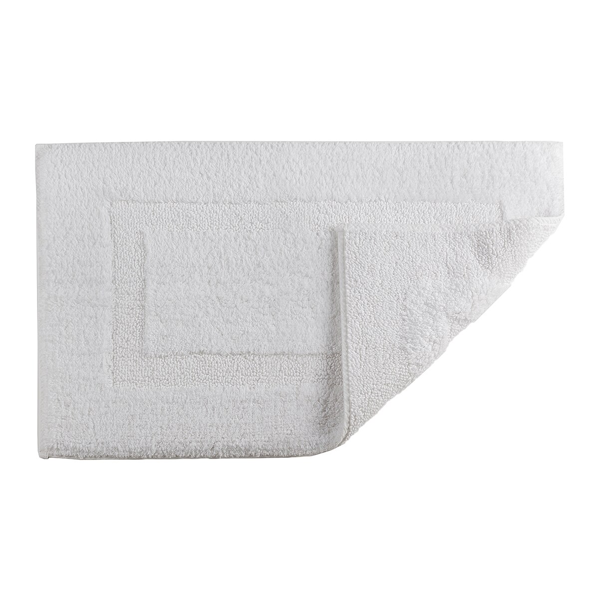 Alfombra de baño Reversible Graccioza - Blanco Blanco-2
