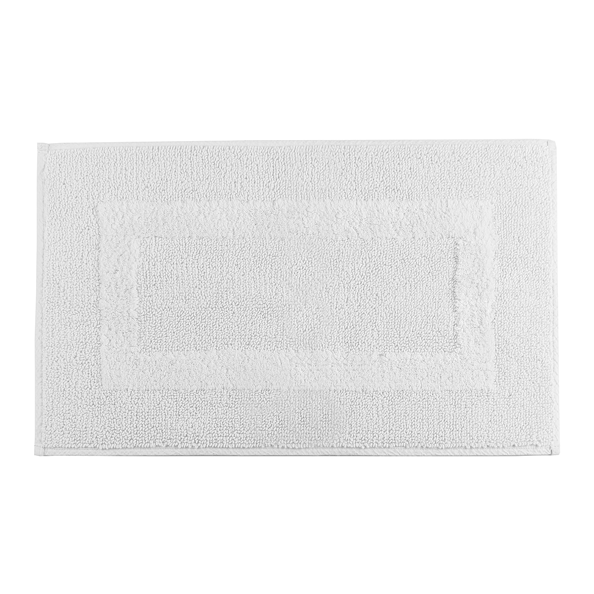 Alfombra de baño Reversible Graccioza - Blanco Blanco-3