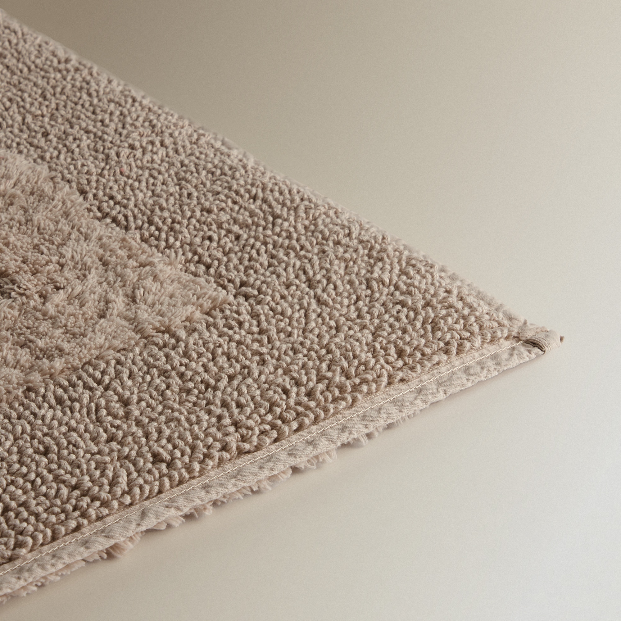 Alfombra de baño Reversible Graccioza - Gris perla 50 x 80 cm Gris perla-3