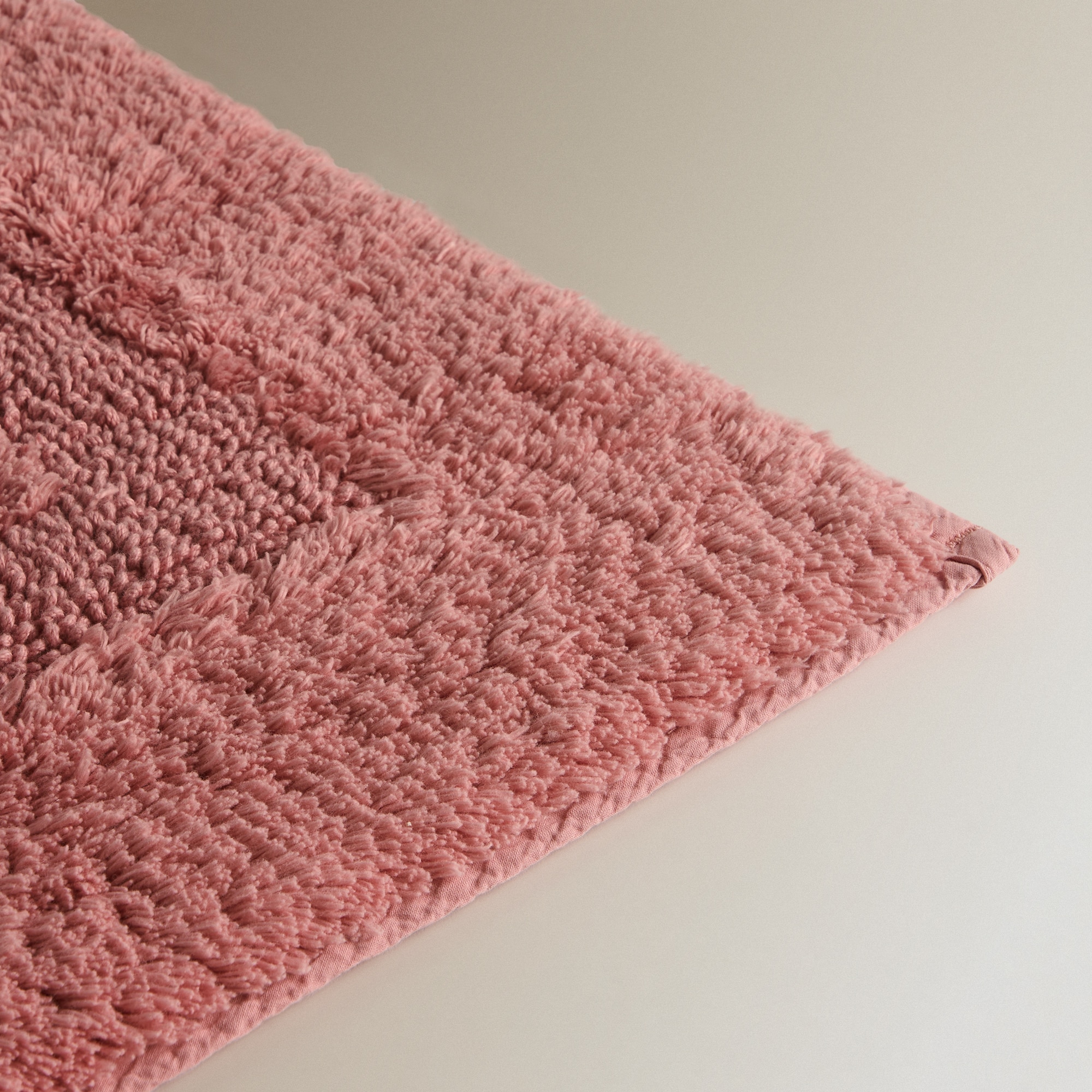 Alfombra de baño Reversible Graccioza - Rosa palo 50 x 80 cm Rosa palo-2