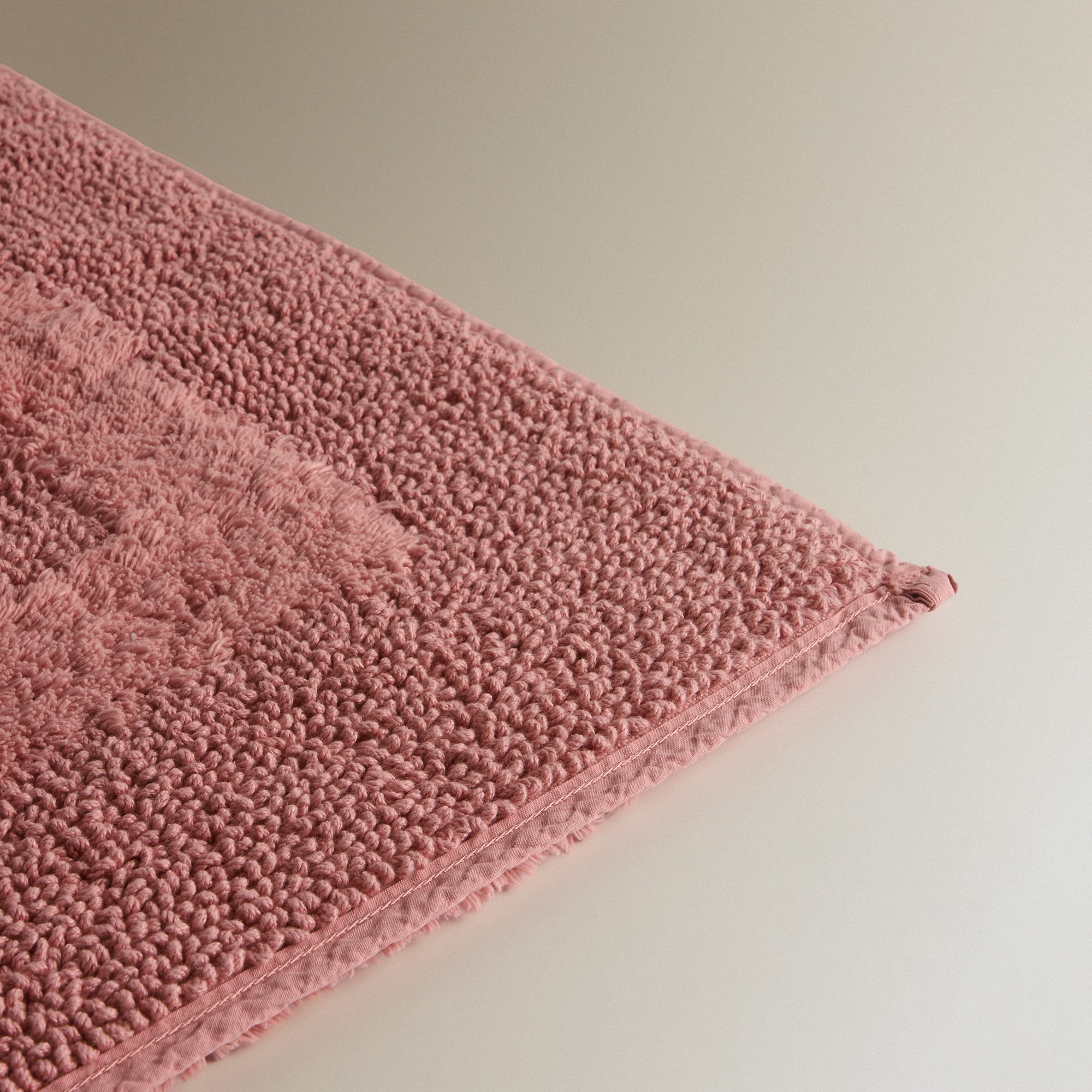 Alfombra de baño Reversible Graccioza - Rosa palo 50 x 80 cm Rosa palo-3