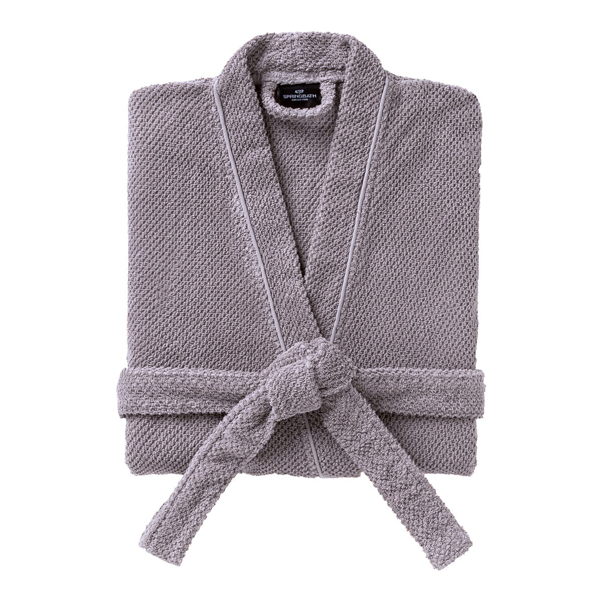 Albornoz kimono Unisex Bee Waffle Graccioza - Gris L Gris-2