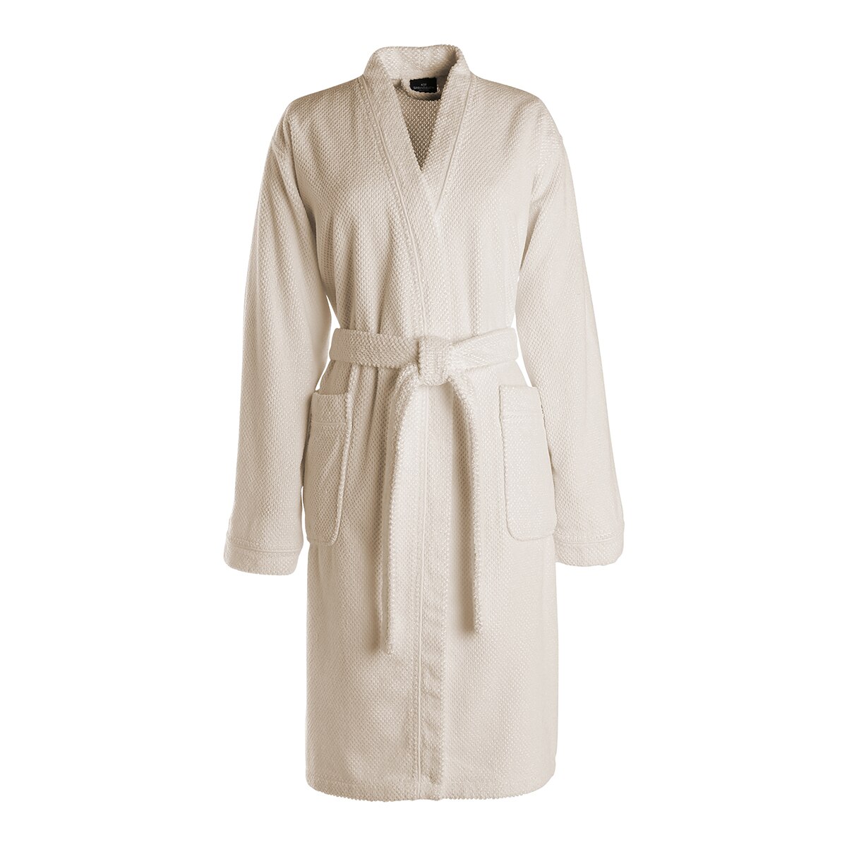 Albornoz kimono Unisex Bee Waffle Graccioza - Natural M Natural-1