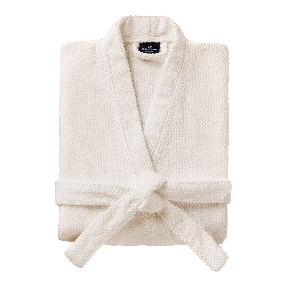 Albornoz kimono Unisex Bee Waffle Graccioza - Natural M Natural-2