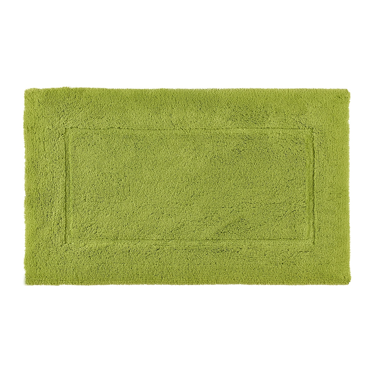 Alfombra de baño algodón egipcio Must Abyss Habidecor - Verde manzana 70 x 120 cm Verde manzana-1