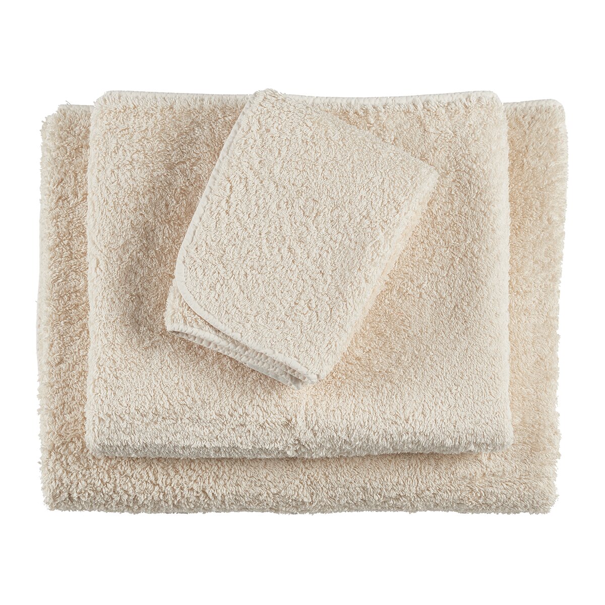 Toalla de baño algodón egipcio 700 grs/m2 Super Pile Abyss Habidecor - Crudo Tocador Crudo-1
