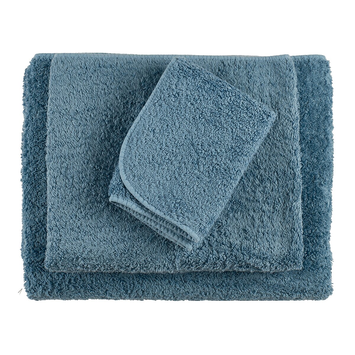 Toalla de baño algodón egipcio 700 grs/m2 Super Pile Abyss Habidecor - Azul Tocador Azul-1